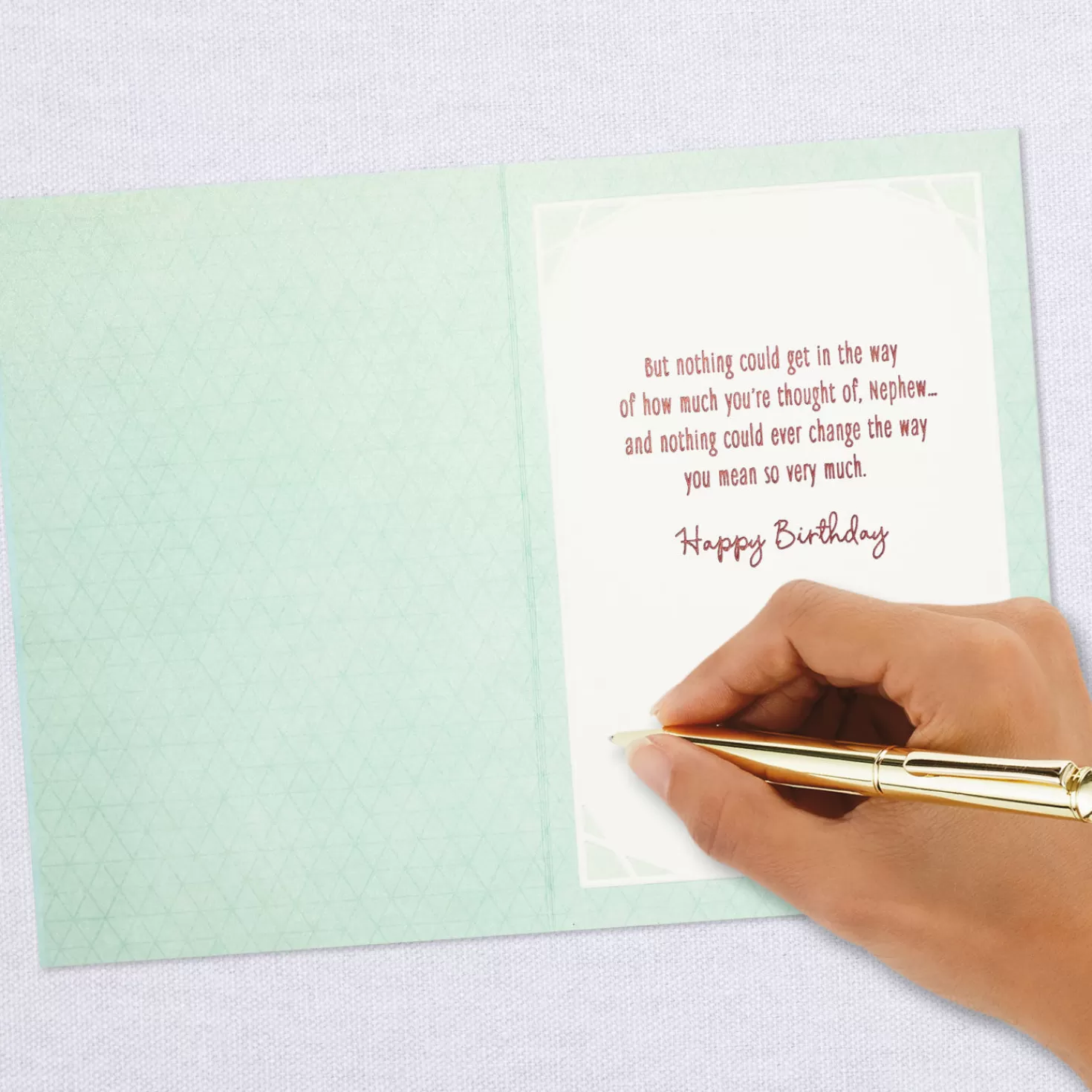 Birthday>Hallmark You Mean So Very Much Birthday Card For Nephew