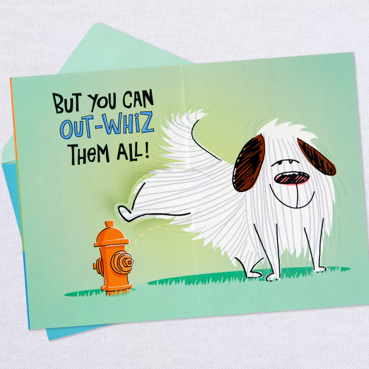 Birthday>Hallmark You Out-Whiz Them All Funny Pop-Up Birthday Card For Dad