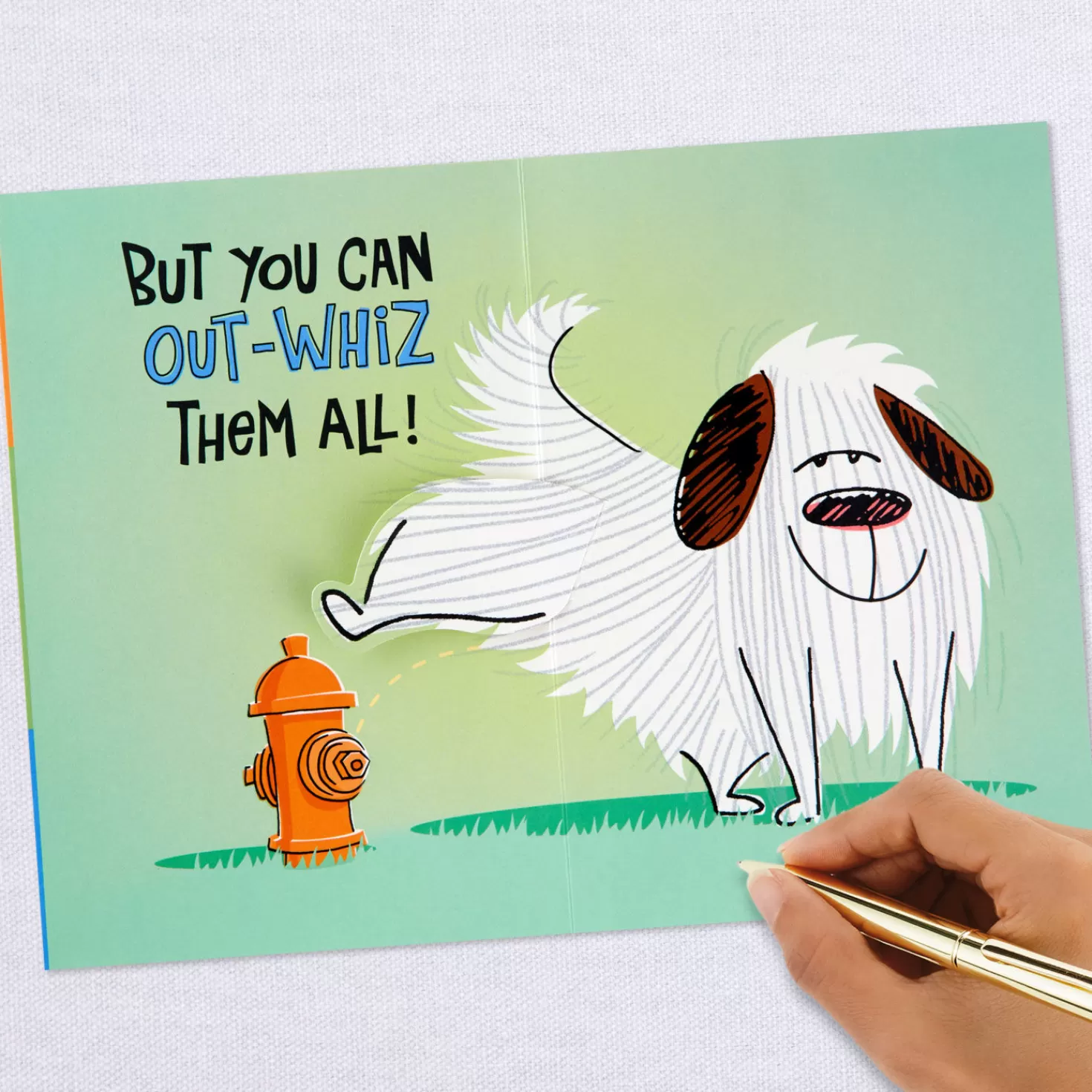 Birthday>Hallmark You Out-Whiz Them All Funny Pop-Up Birthday Card For Dad