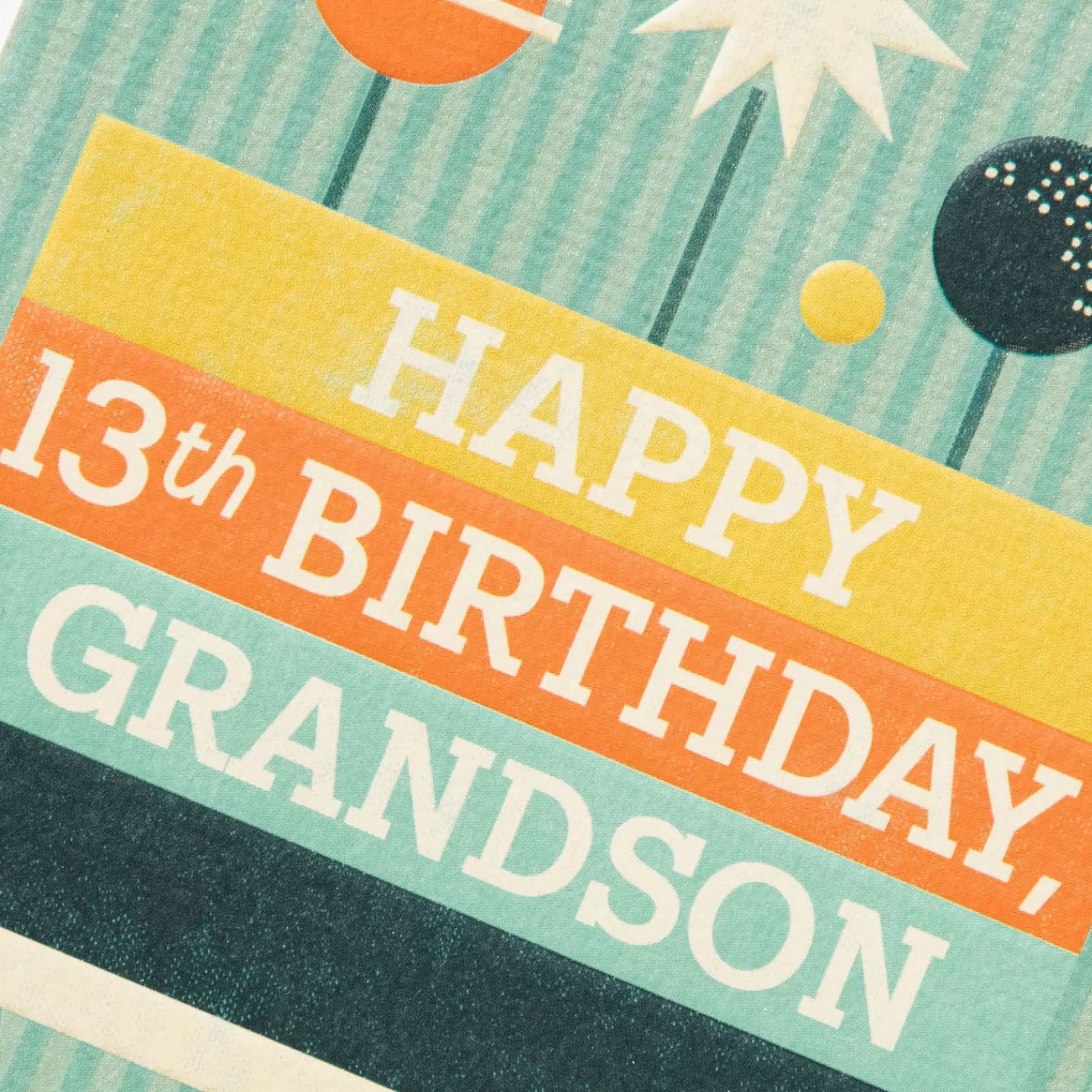 Birthday>Hallmark You Put Good Into The World 13Th Birthday Card For Grandson
