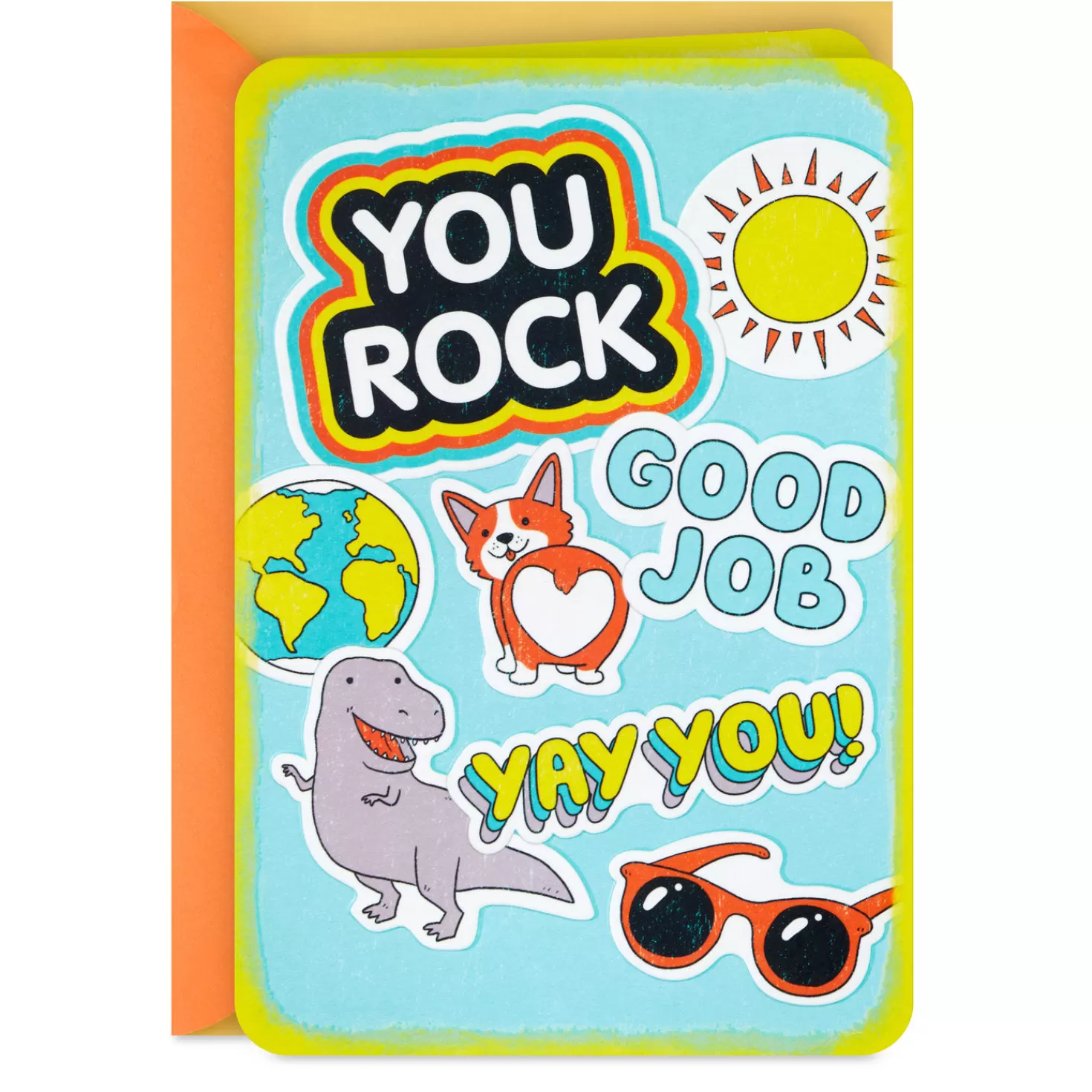 Fashion You Rule At School Congratulations Card For Kid Congratulations