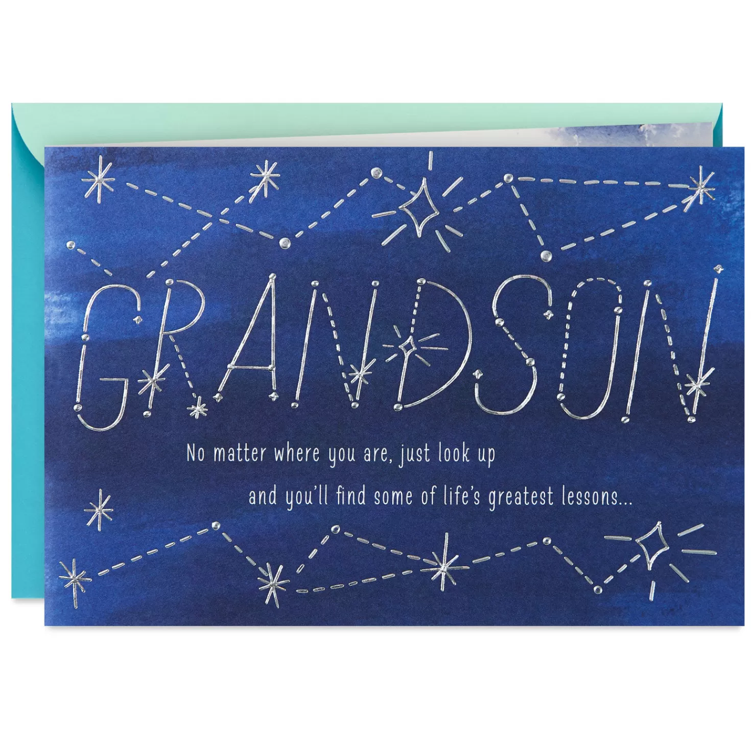 Birthday>Hallmark You Shine Brightly Birthday Card For Grandson