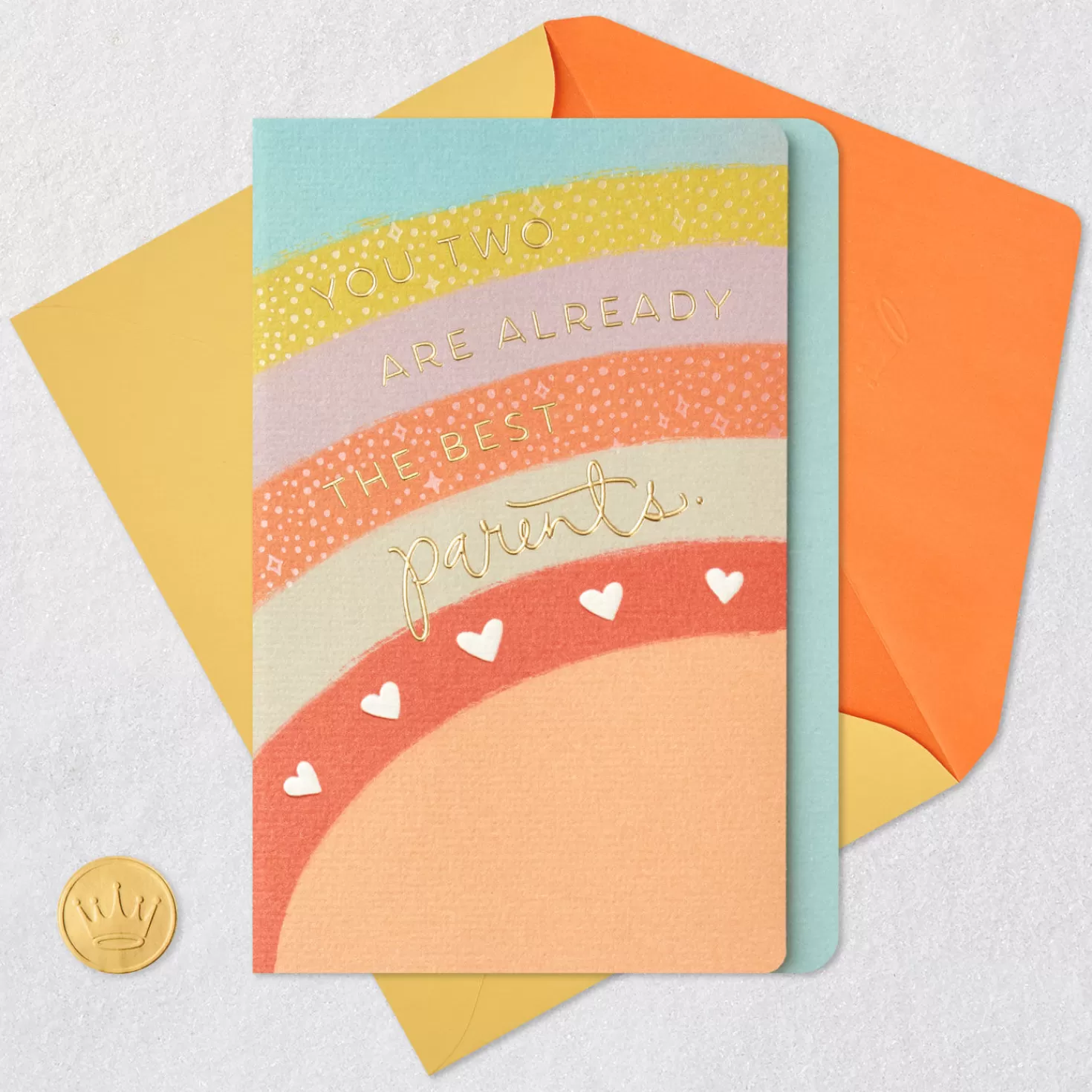 Cheap You Two Are Already The Best Parents New Baby Card Baby