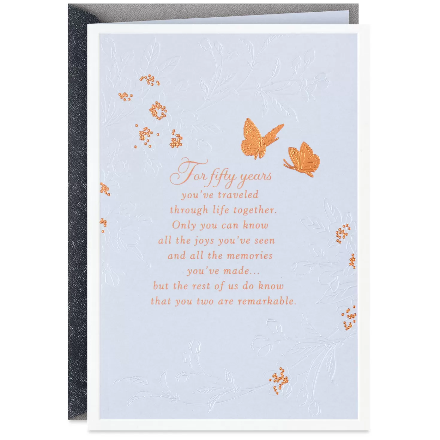 Anniversary>Hallmark You Two Are Remarkable 50Th Anniversary Card