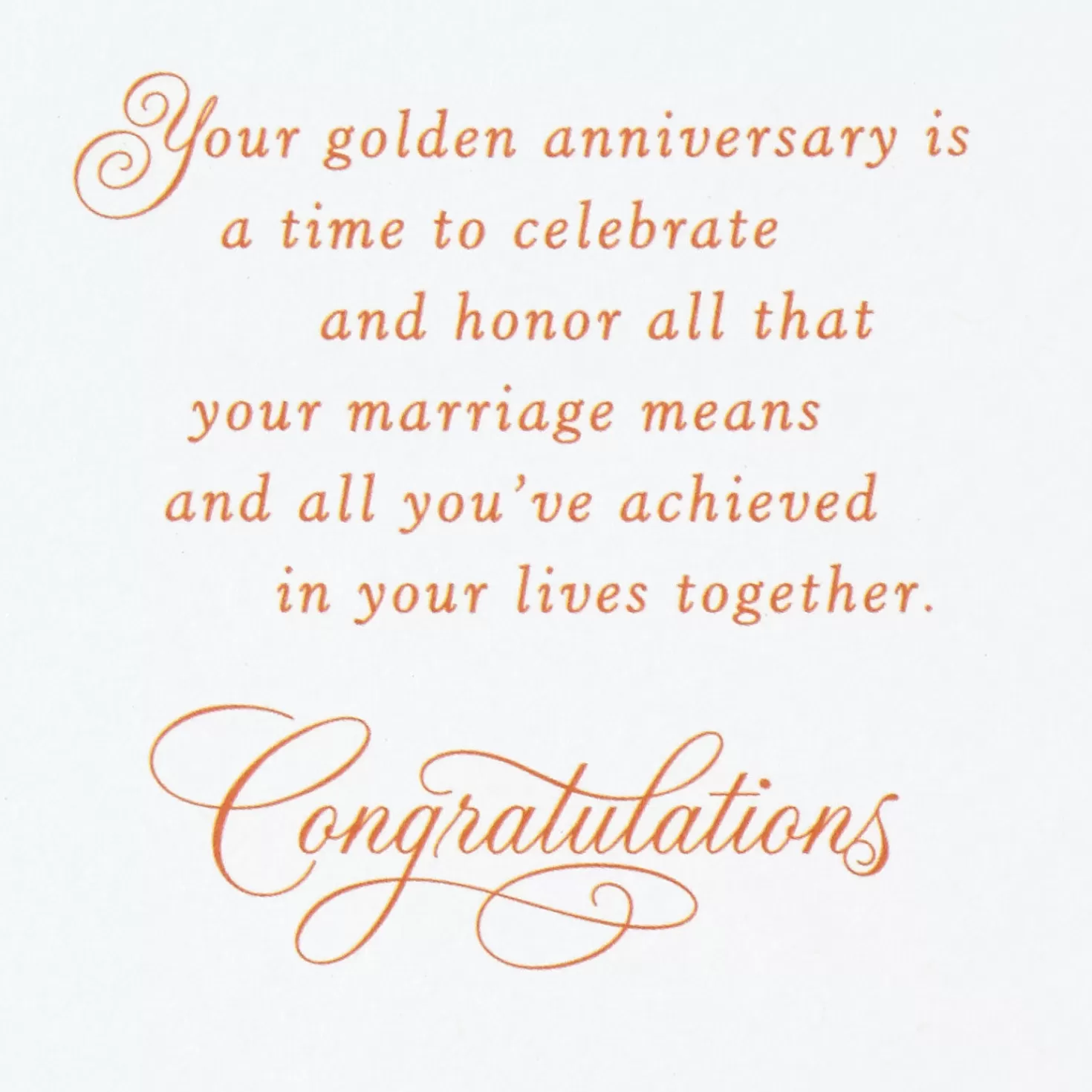 Anniversary>Hallmark You Two Are Remarkable 50Th Anniversary Card