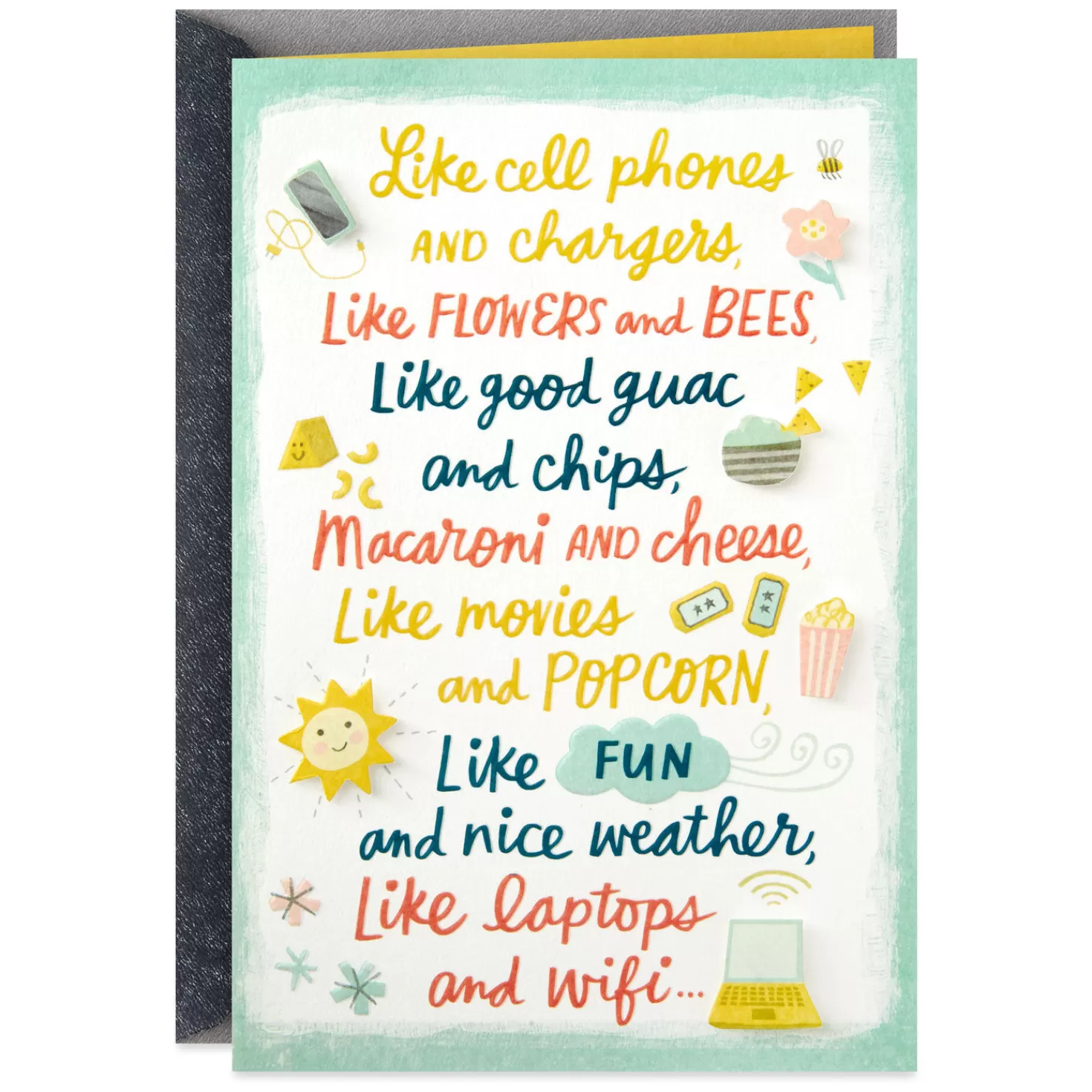 Anniversary>Hallmark You Two Go Together Anniversary Card