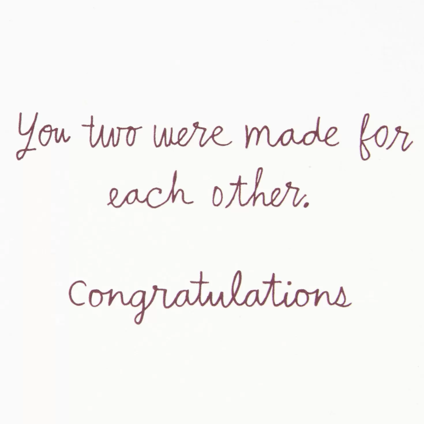 Sale You Two Were Made For Each Other Wedding Card Wedding
