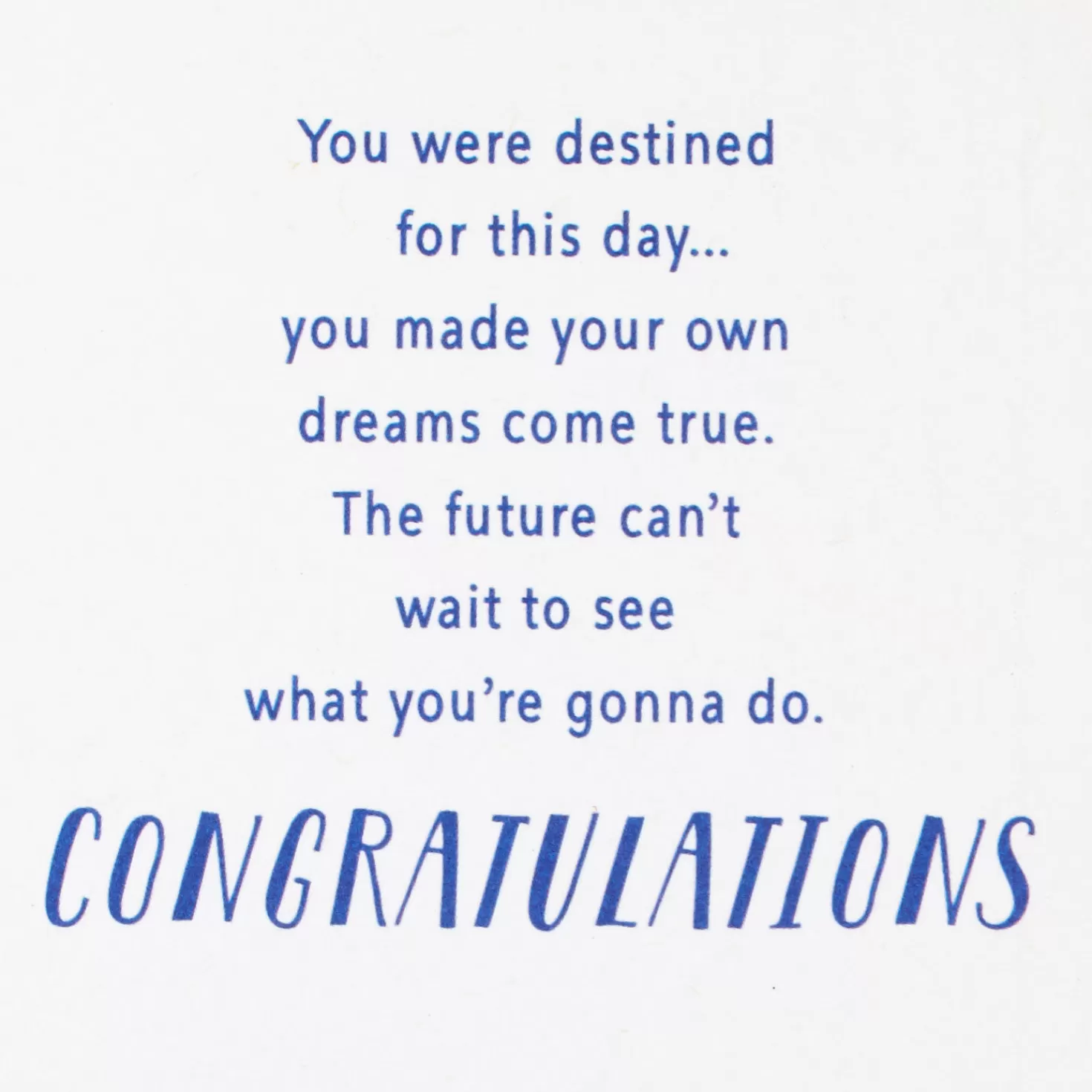 New You Were Destined For This Day 2023 Graduation Card Graduation