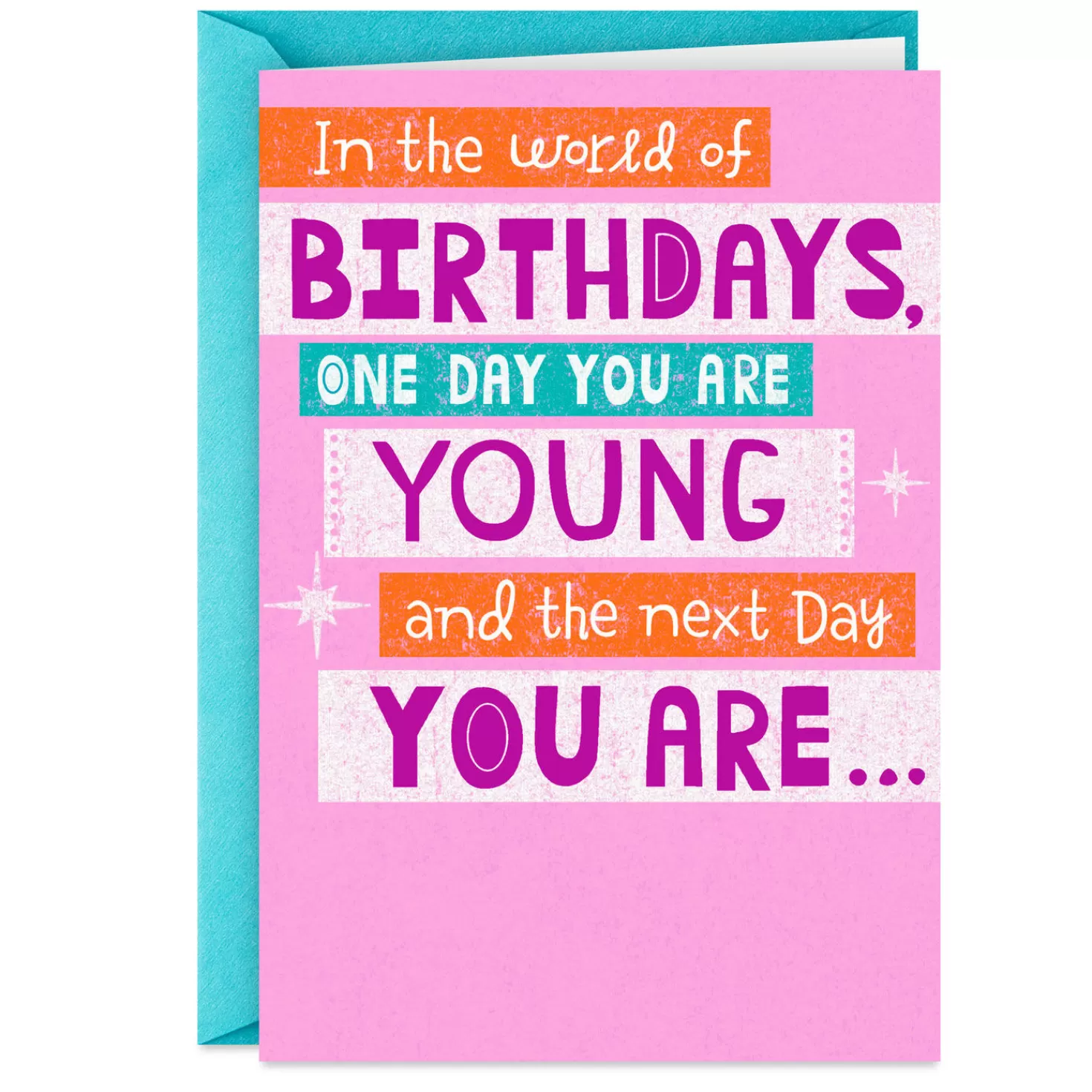 Birthday>Hallmark Young, Then Fabulous Funny Birthday Card