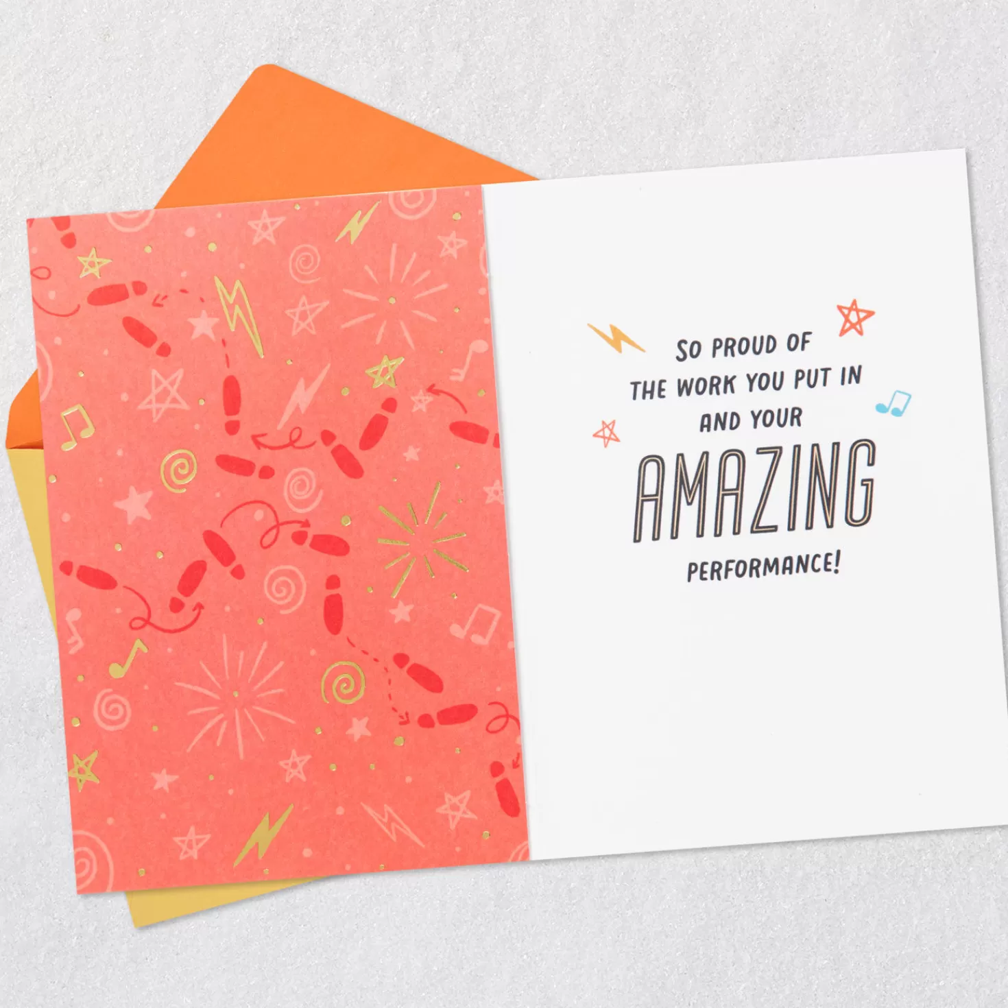 Clearance Your Amazing Performance Congratulations Card For Dance Recital Congratulations
