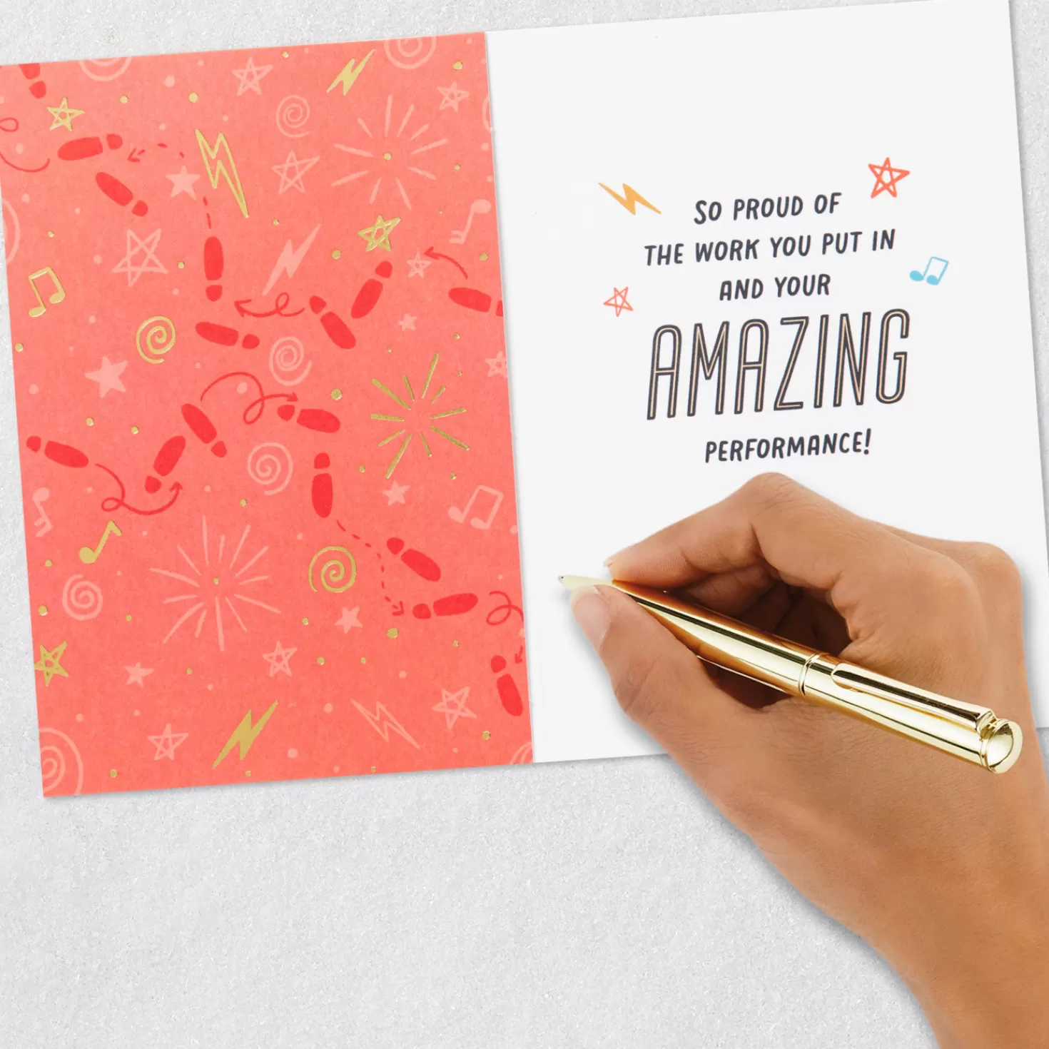 Clearance Your Amazing Performance Congratulations Card For Dance Recital Congratulations