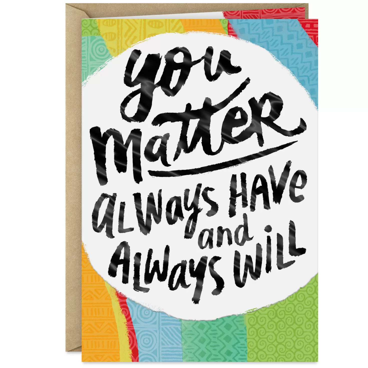 New Your Blackness Shines Inspirational Card Encouragement