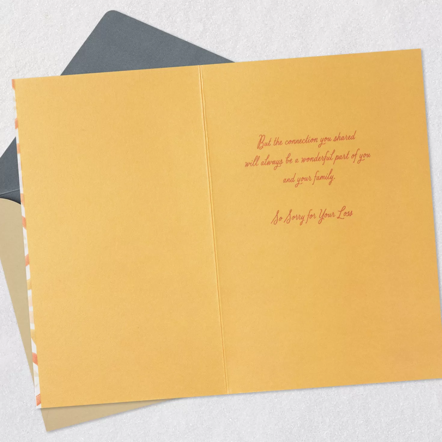 Online Your Connection Is For Always Sympathy Card For Loss Of Family Member Sympathy