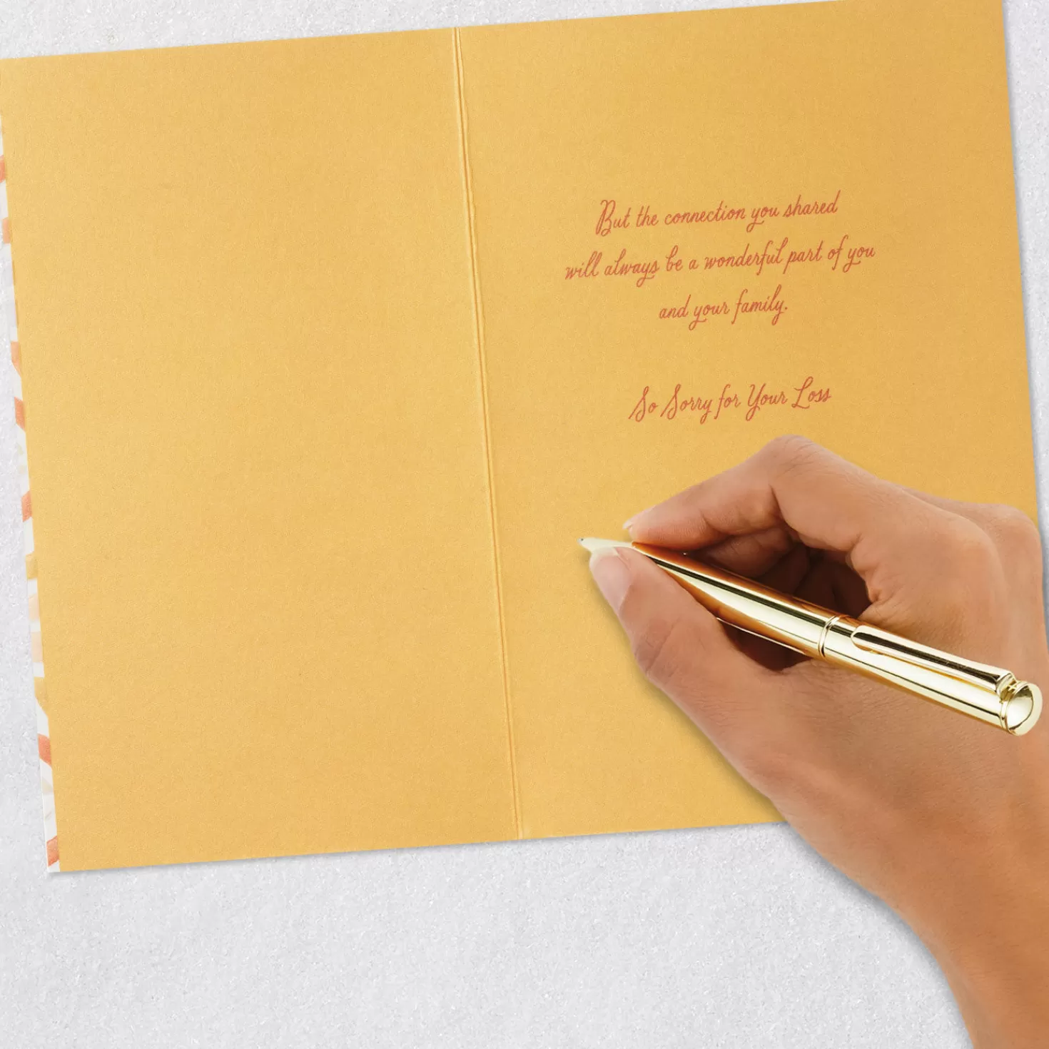 Online Your Connection Is For Always Sympathy Card For Loss Of Family Member Sympathy