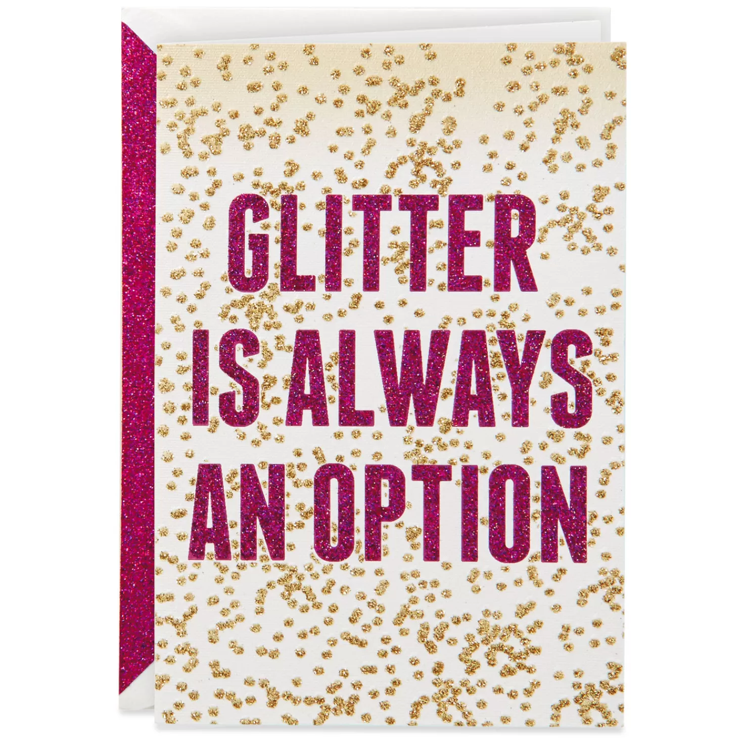 Birthday>Hallmark Your Day To Shine Glittery Birthday Card
