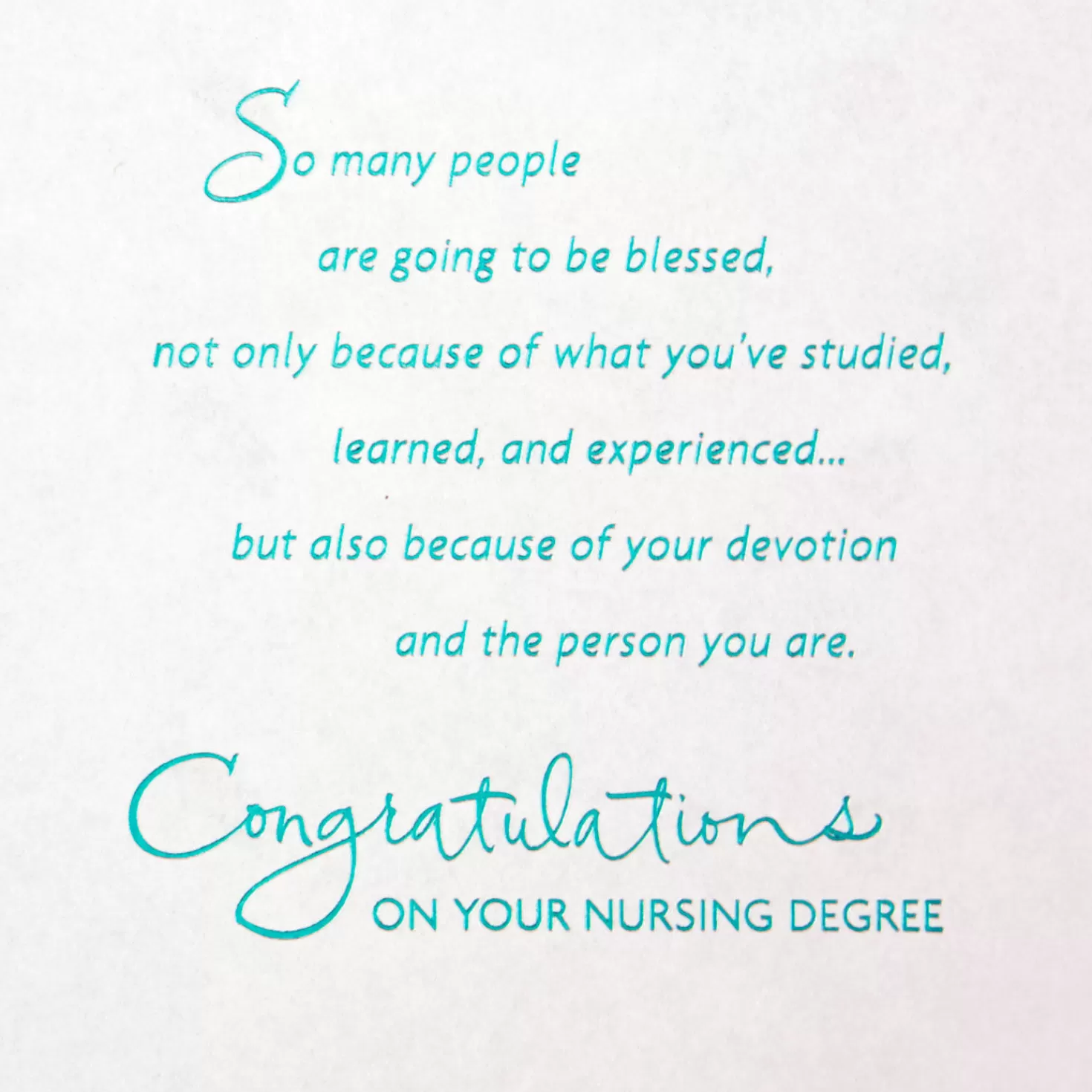 Fashion Your Dedication And Devotion Nursing School Graduation Card Graduation