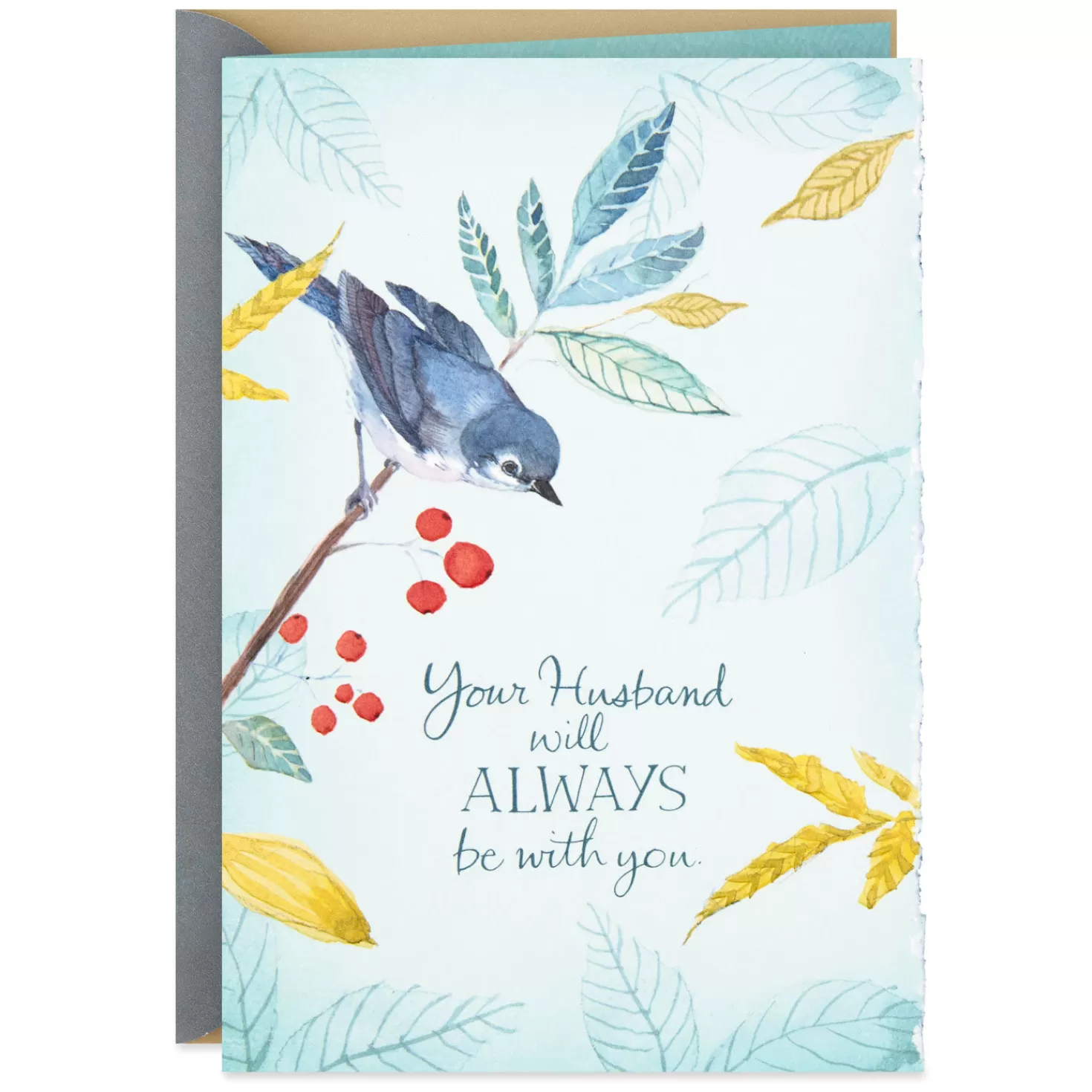 Outlet Your Husband Will Always Be With You Sympathy Card Sympathy