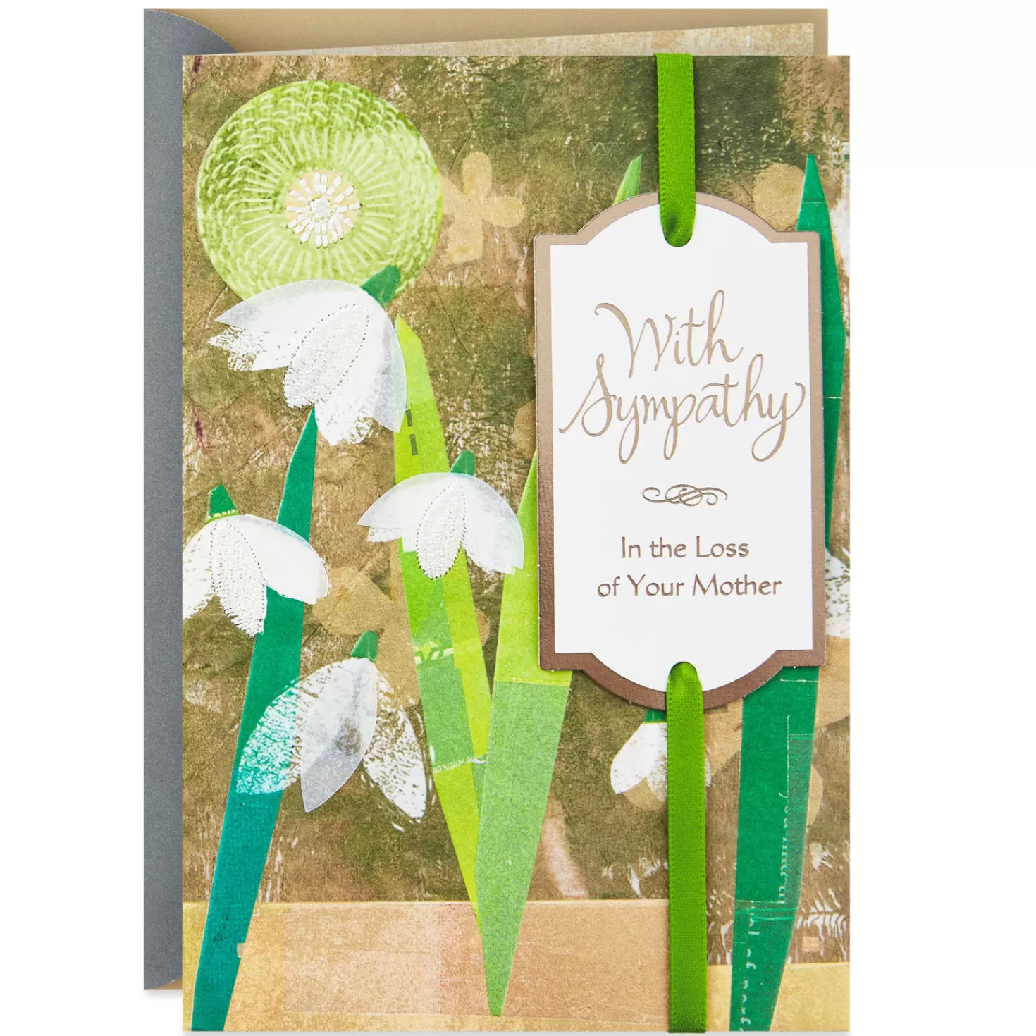 Flash Sale Your Mother's Memory Lives On Sympathy Card Sympathy