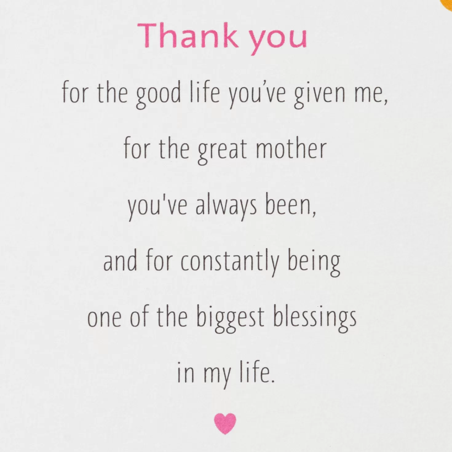 Birthday>Hallmark You'Re A Blessing Birthday Card For Mom