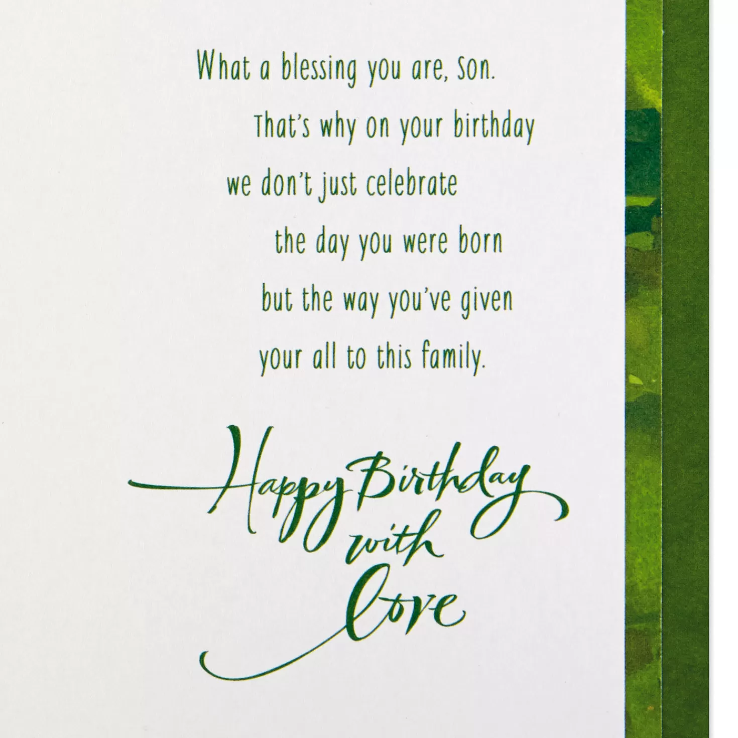 Birthday>Hallmark You'Re A Blessing Birthday Card For Son