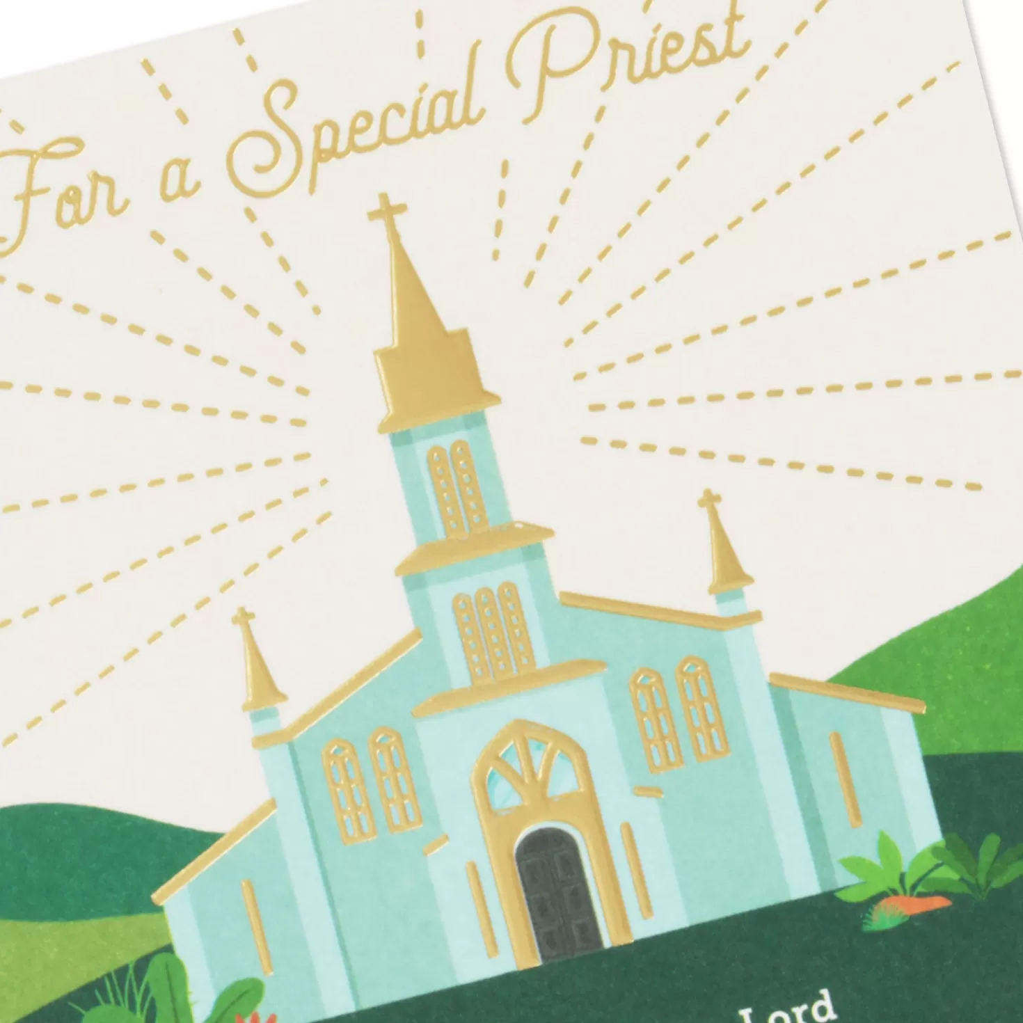 Cheap You'Re A Blessing To Many Religious Anniversary Card For Priest Congratulations