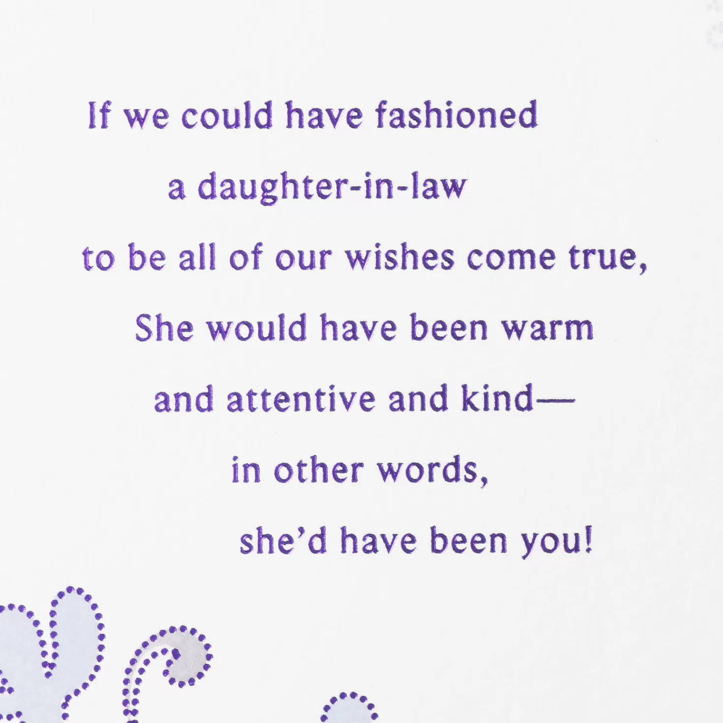 Birthday>Hallmark You'Re A Gift To Our Family Birthday Card For Daughter-In-Law