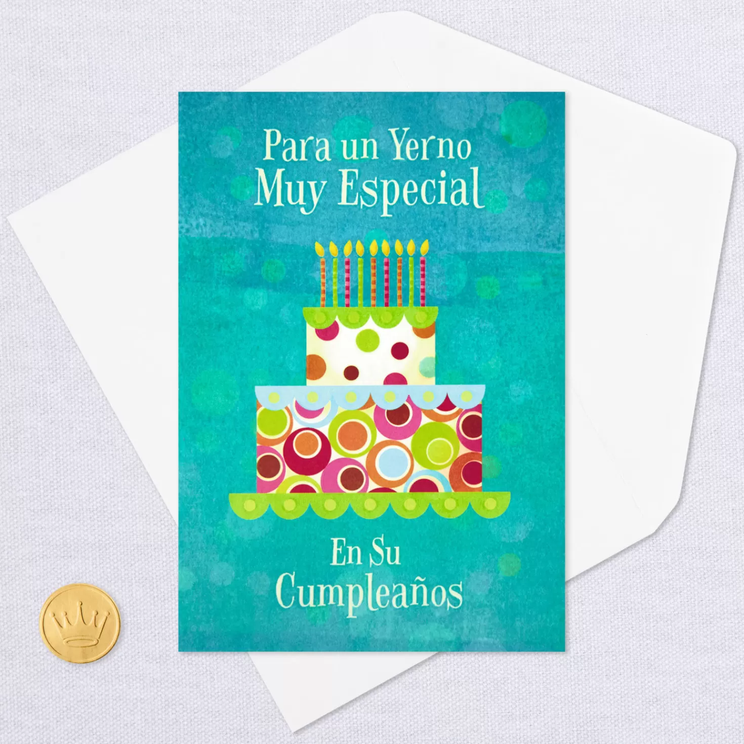Birthday>Hallmark You'Re A Good Man Spanish-Language Birthday Card For Son-In-Law