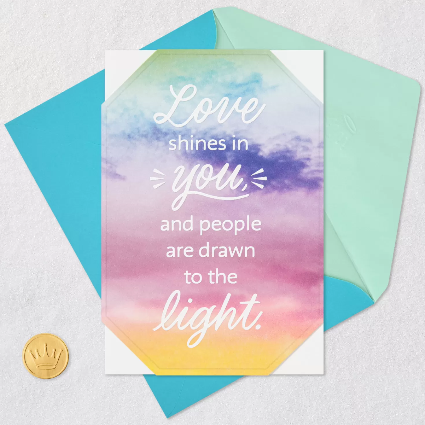 Birthday>Hallmark You'Re A Special Soul With A Shining Spirit Birthday Card