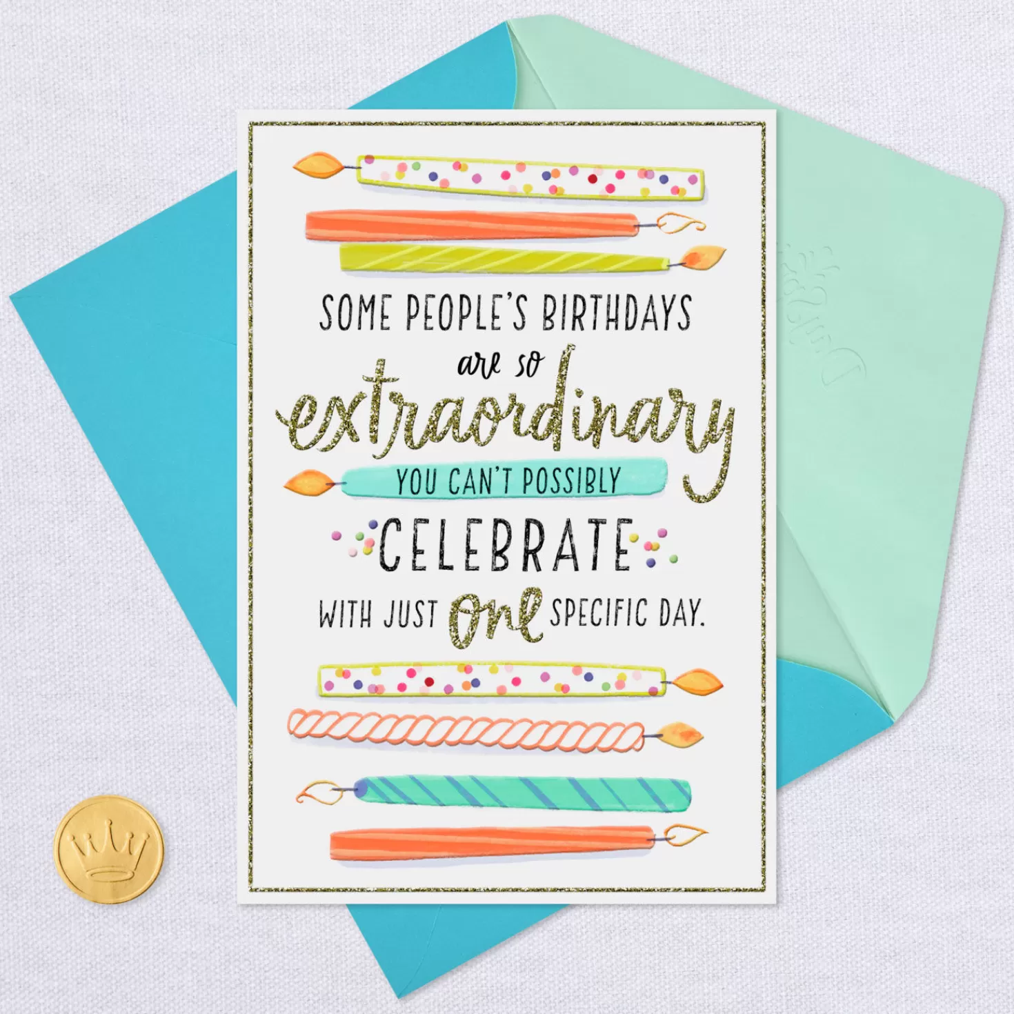 Birthday>Hallmark You'Re Amazing And My Timing Isn'T Belated Religious Birthday Card