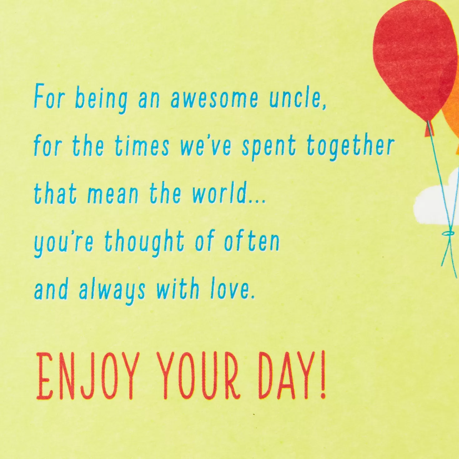 Birthday>Hallmark You'Re An Awesome Uncle Birthday Card