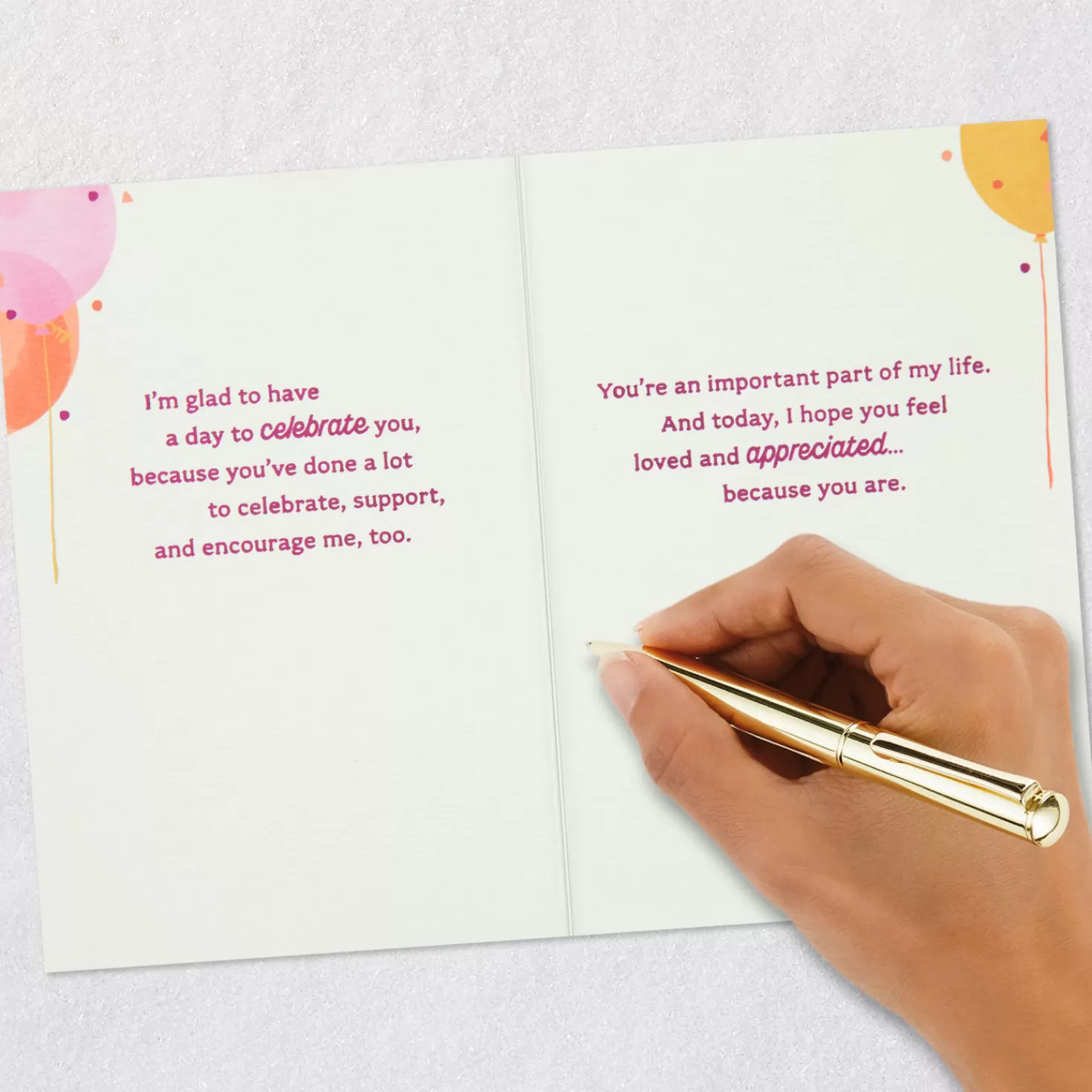 Birthday>Hallmark You'Re An Important Part Of My Life Birthday Card For Stepmom
