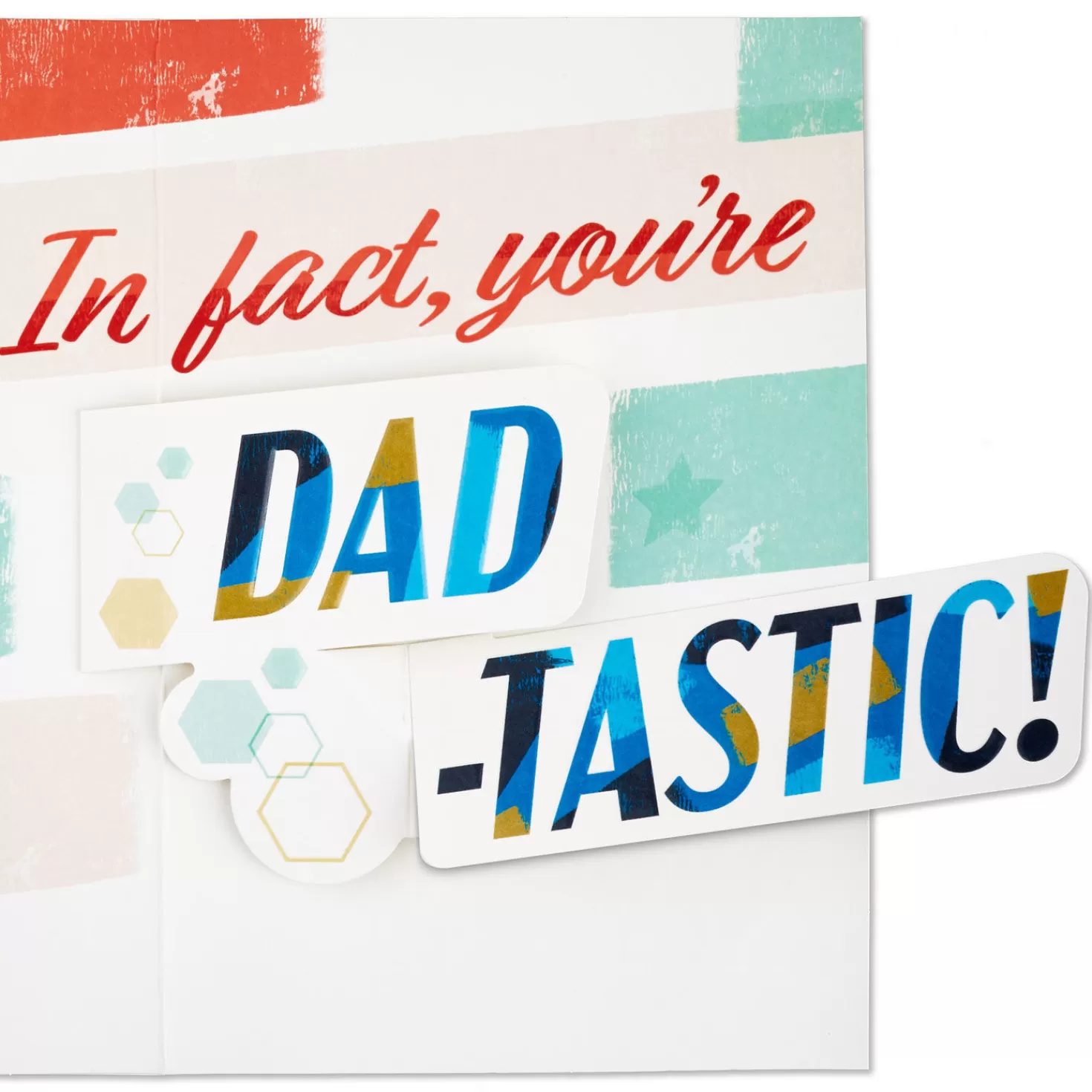 Outlet You'Re Dad-Tastic Funny Pop-Up Card For Dad Encouragement