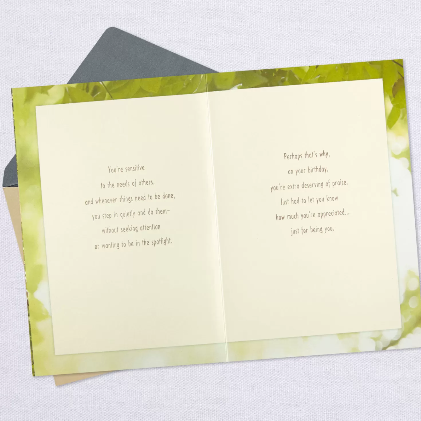 Birthday>Hallmark You'Re Extra Deserving Of Praise Birthday Card For Son