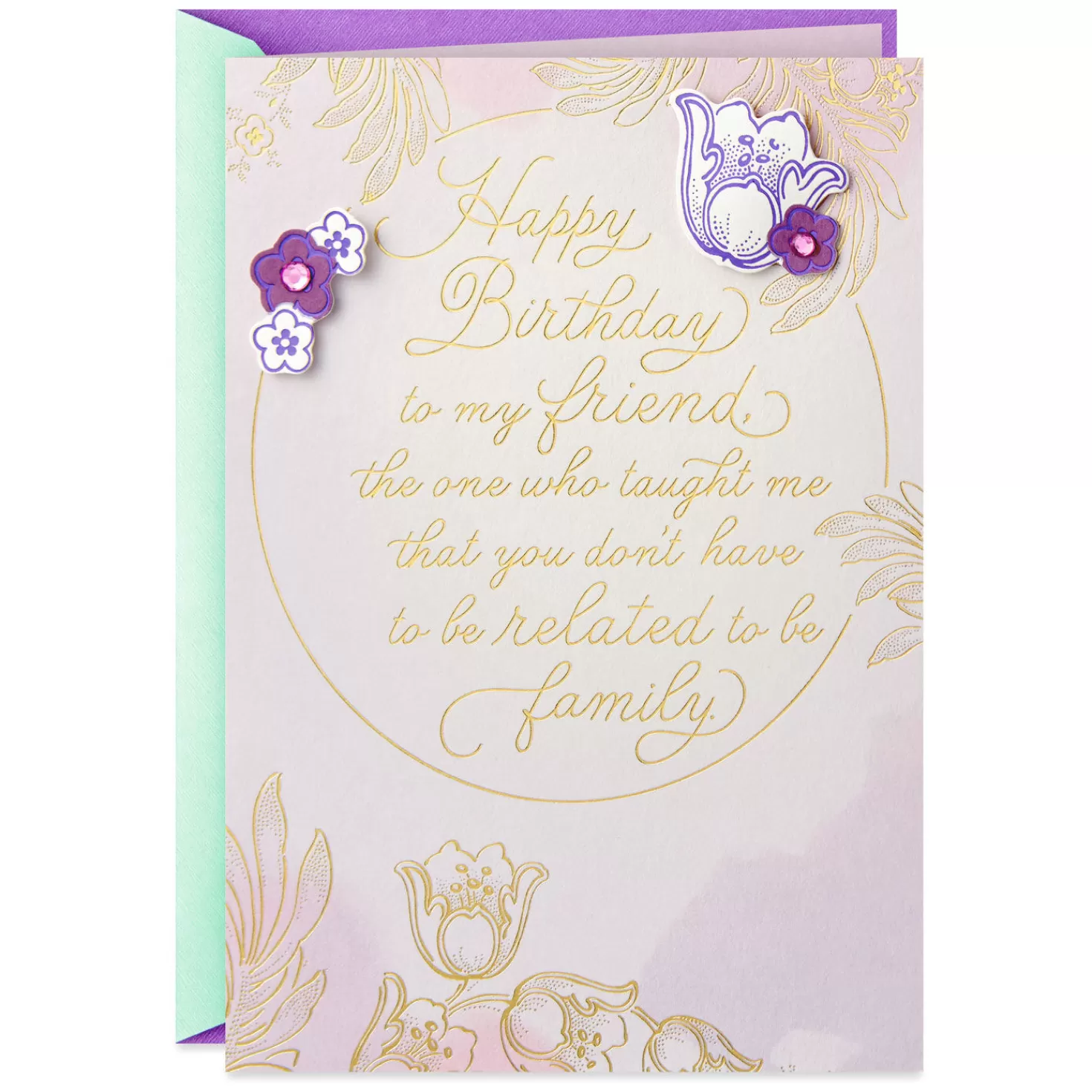 Birthday>Hallmark You'Re Like Family Birthday Card For Friend