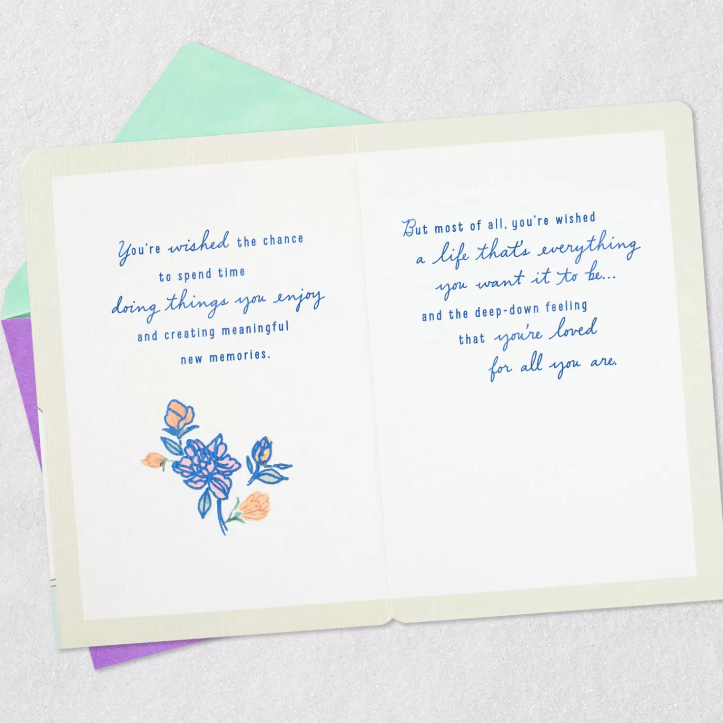 Birthday>Hallmark You'Re Loved For All You Are Birthday Card For Daughter