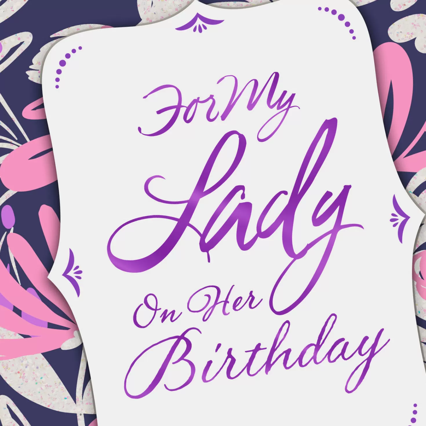 Birthday>Hallmark You'Re My Lady And I'M Your Man Birthday Card For Her