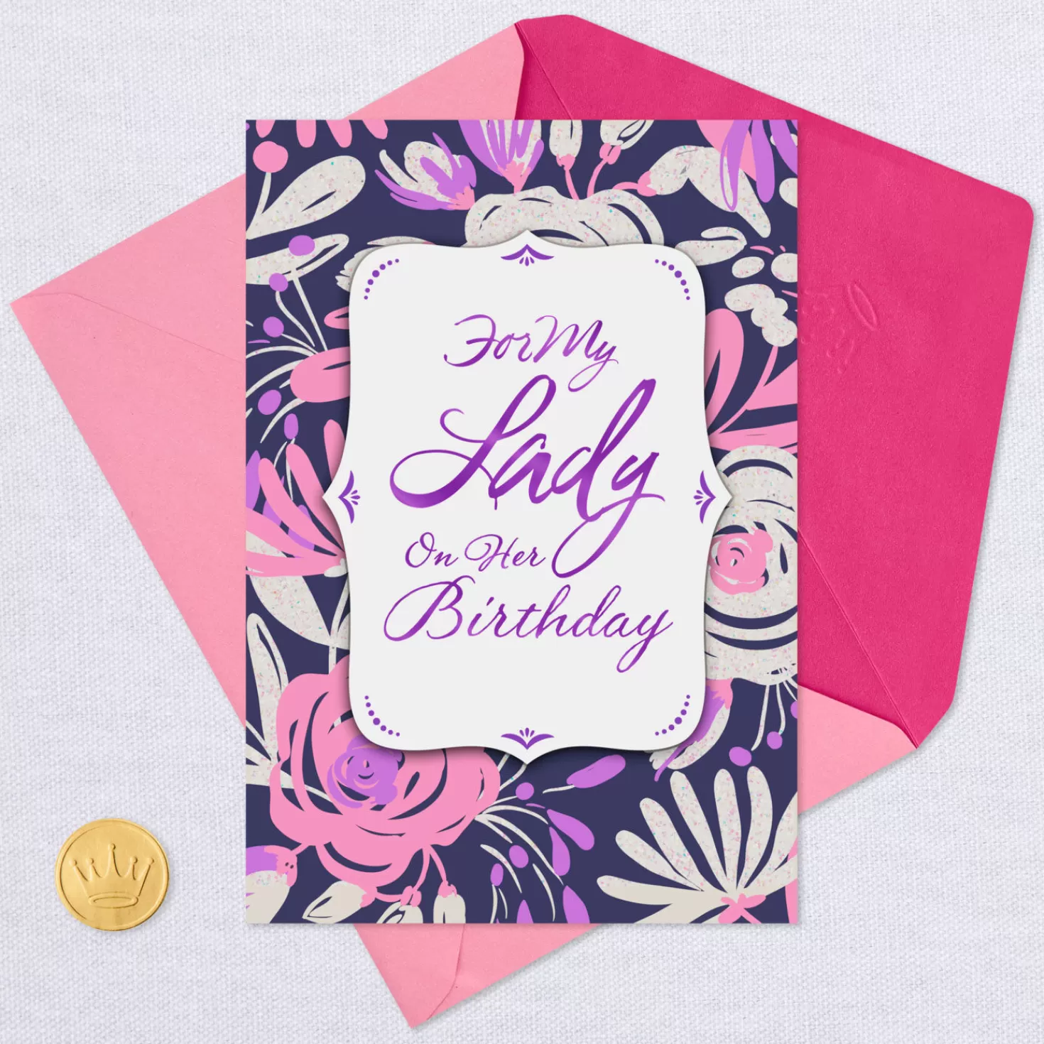 Birthday>Hallmark You'Re My Lady And I'M Your Man Birthday Card For Her
