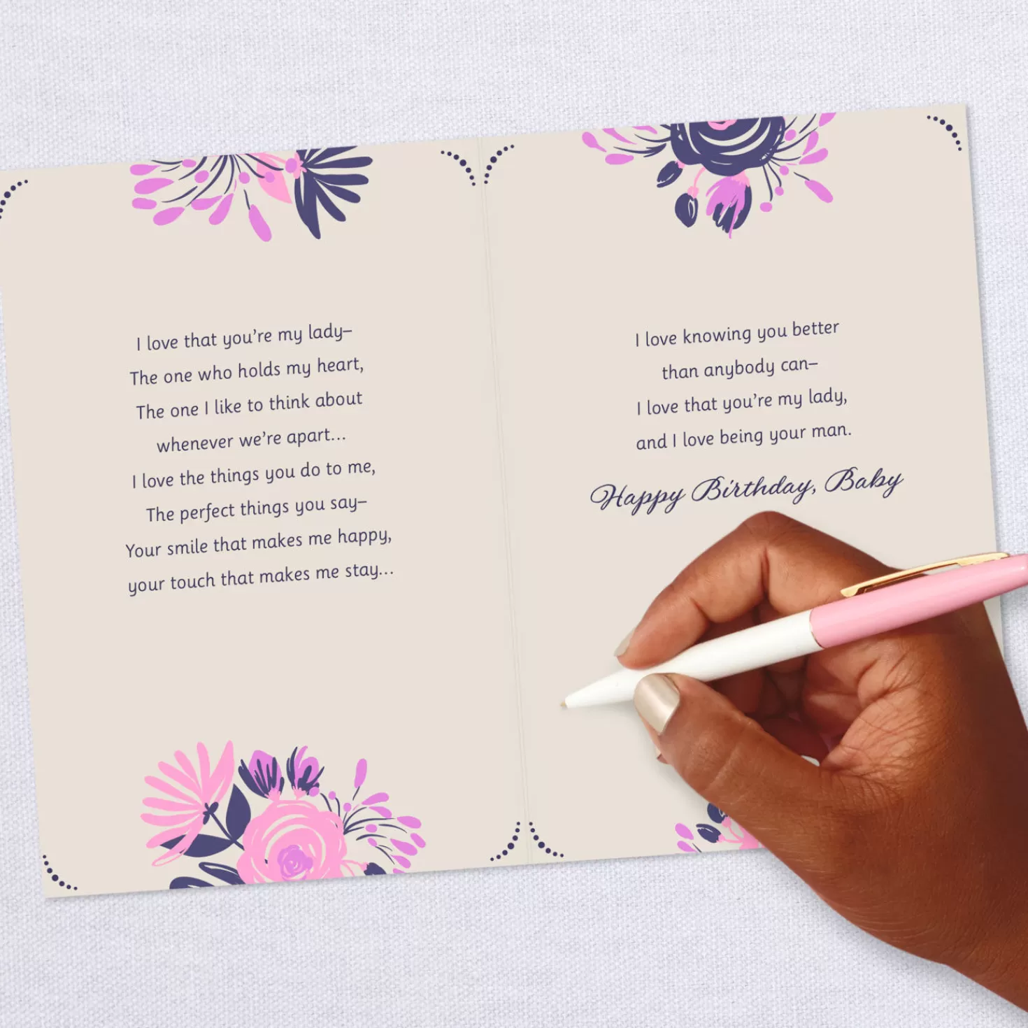 Birthday>Hallmark You'Re My Lady And I'M Your Man Birthday Card For Her
