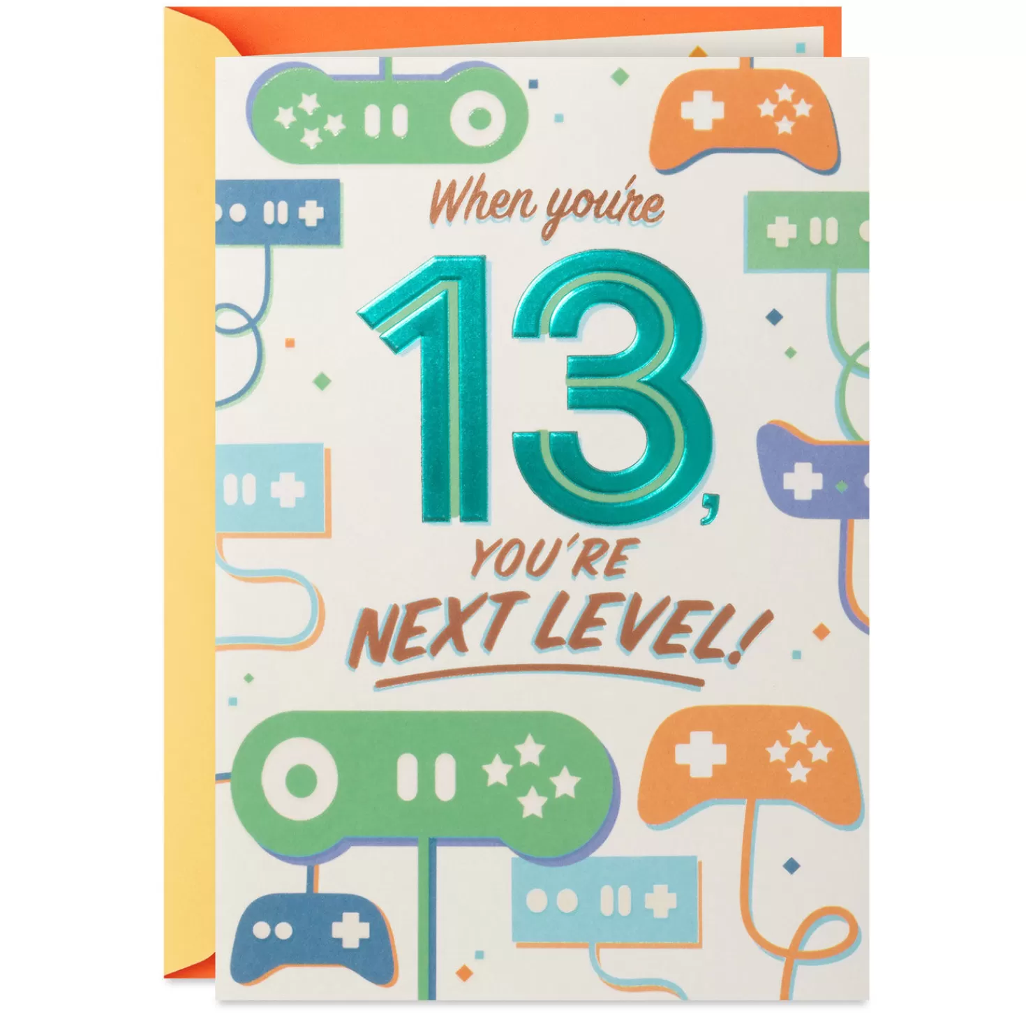 Birthday>Hallmark You'Re Next Level 13Th Birthday Card