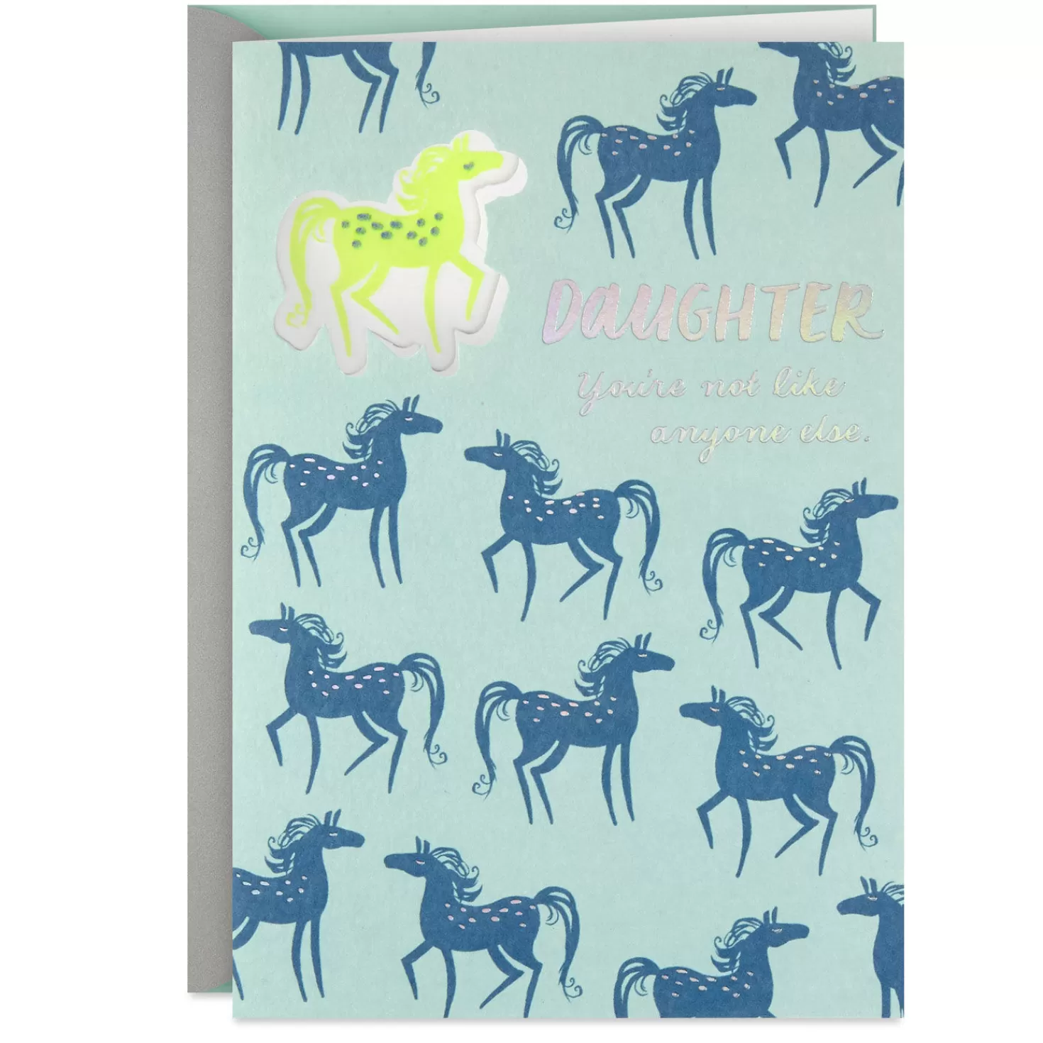 Birthday>Hallmark You'Re Not Like Anyone Else Birthday Card For Daughter
