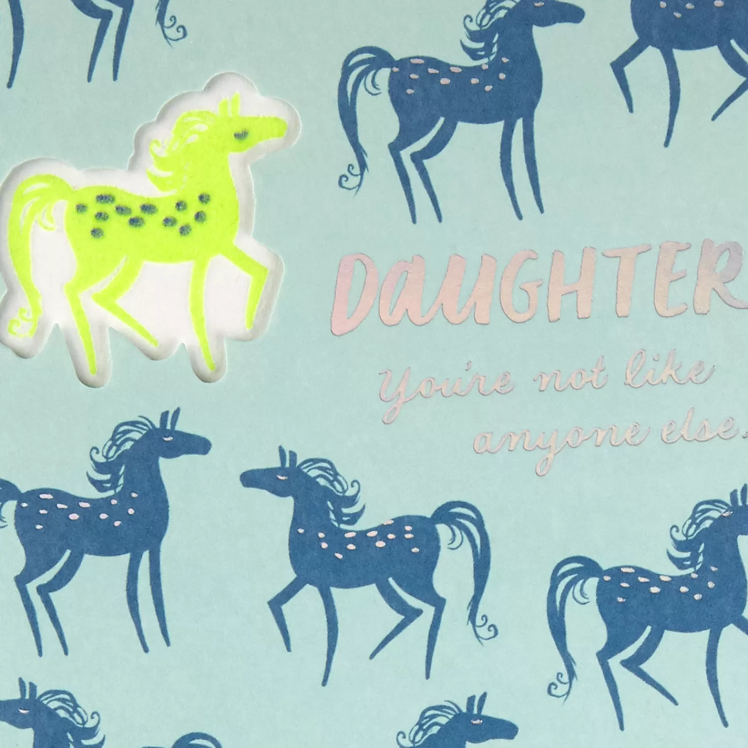 Birthday>Hallmark You'Re Not Like Anyone Else Birthday Card For Daughter