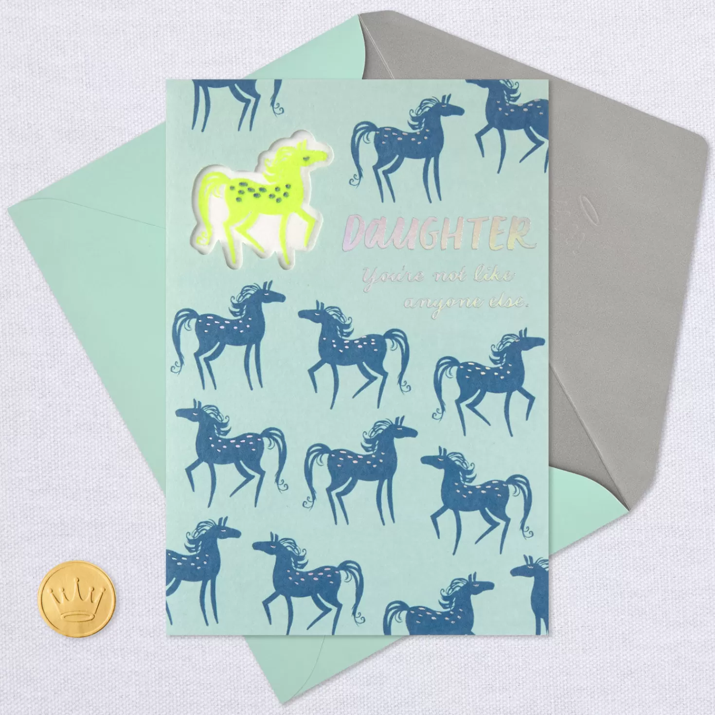 Birthday>Hallmark You'Re Not Like Anyone Else Birthday Card For Daughter