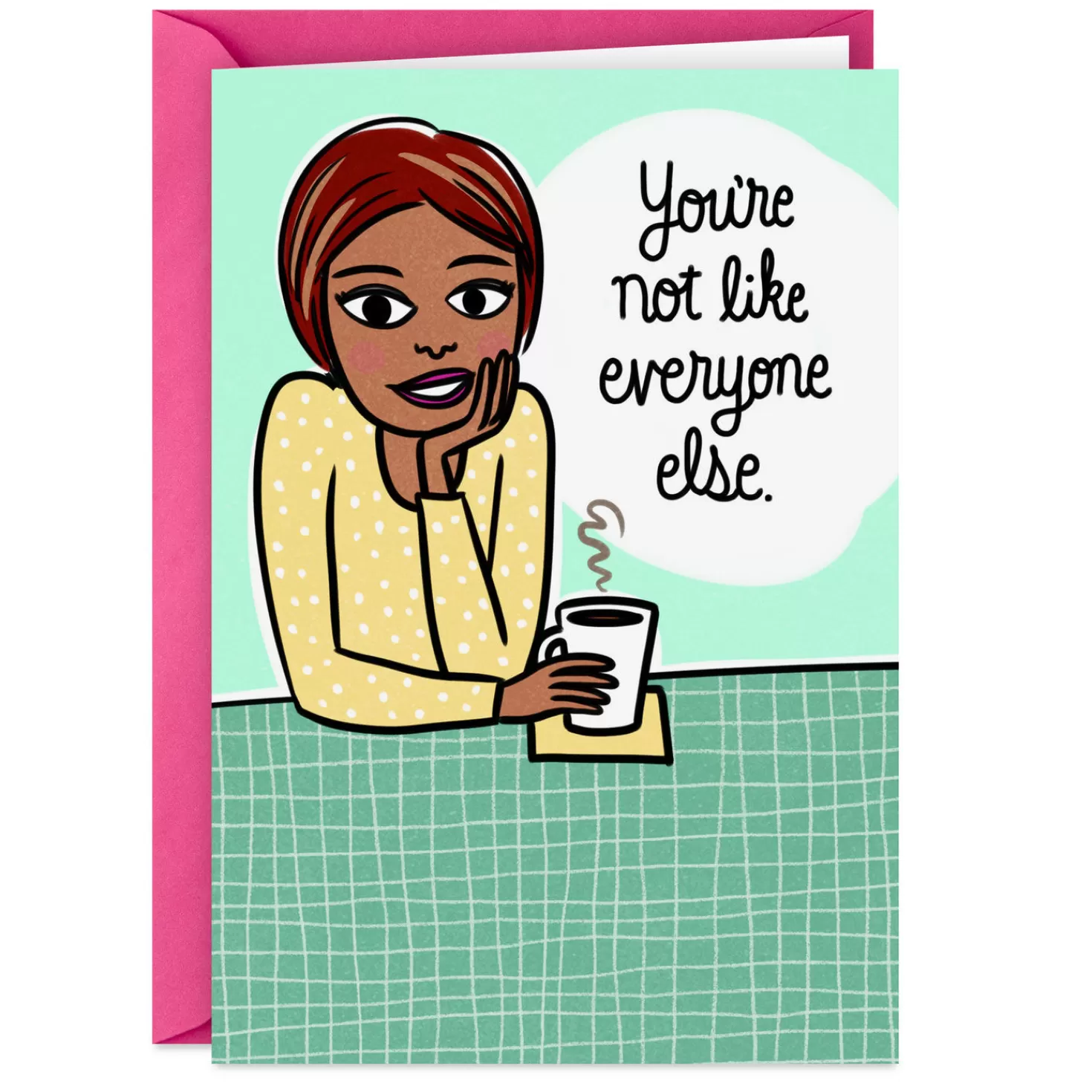 Birthday>Hallmark You'Re Not Like Everyone Else Funny Card