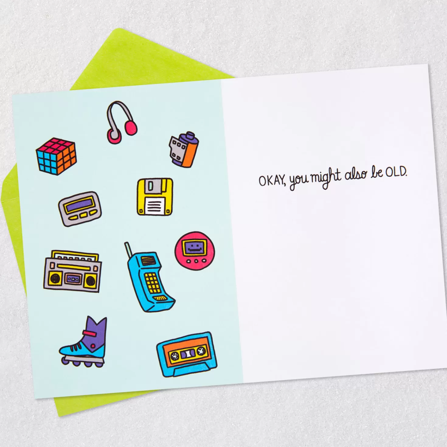 Birthday>Hallmark You'Re Not Old, You'Re Vintage Funny Birthday Card