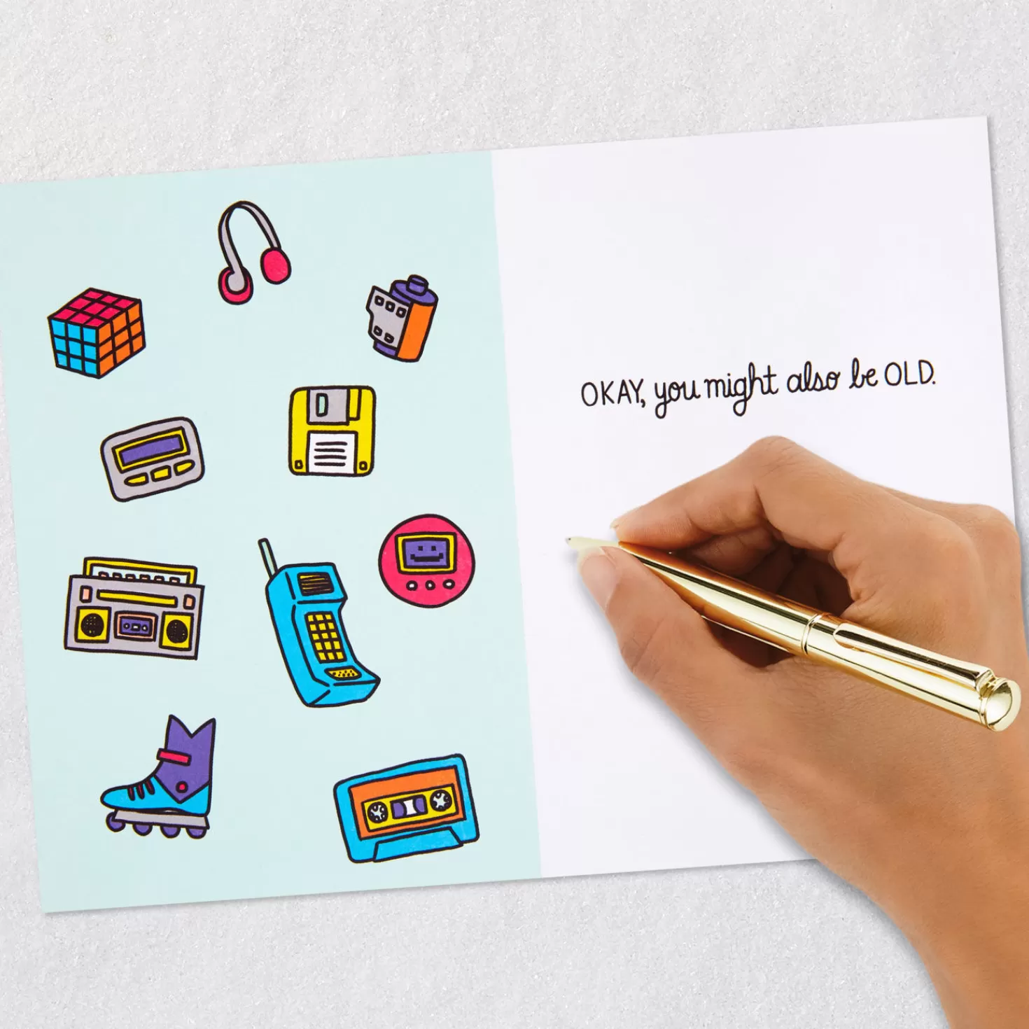 Birthday>Hallmark You'Re Not Old, You'Re Vintage Funny Birthday Card