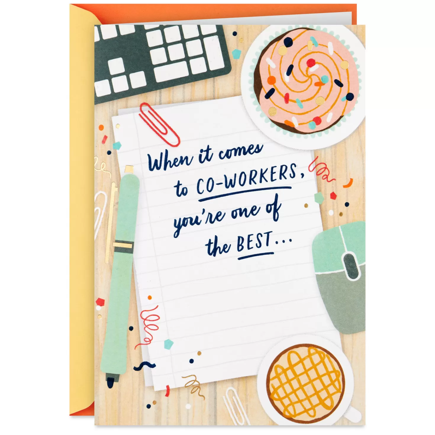 Birthday>Hallmark You'Re One Of The Best Birthday Card For Coworker