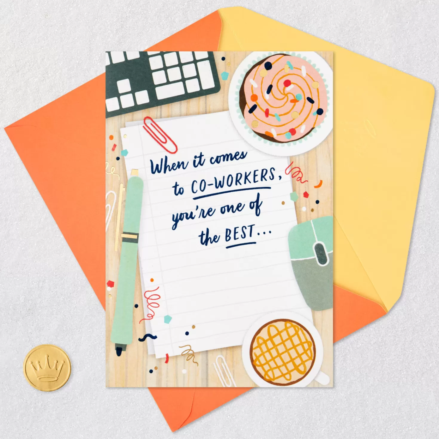 Birthday>Hallmark You'Re One Of The Best Birthday Card For Coworker