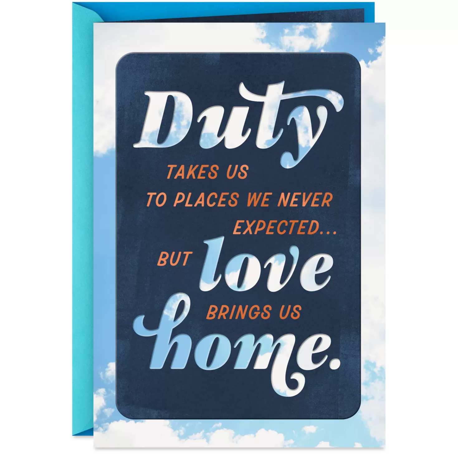Best You'Re Serving With Honor Deployment Card Military Appreciation