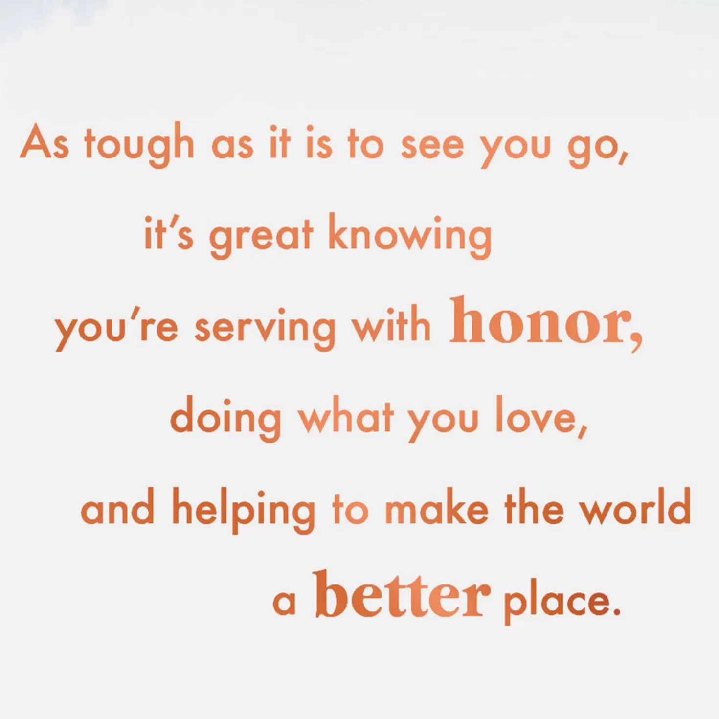 Best You'Re Serving With Honor Deployment Card Military Appreciation