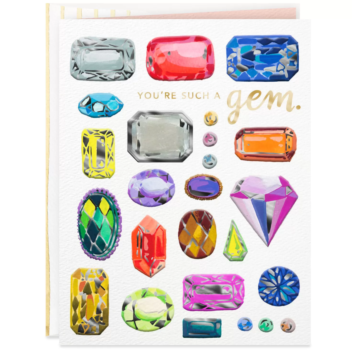 Cheap You'Re Such A Gem Blank Card Encouragement